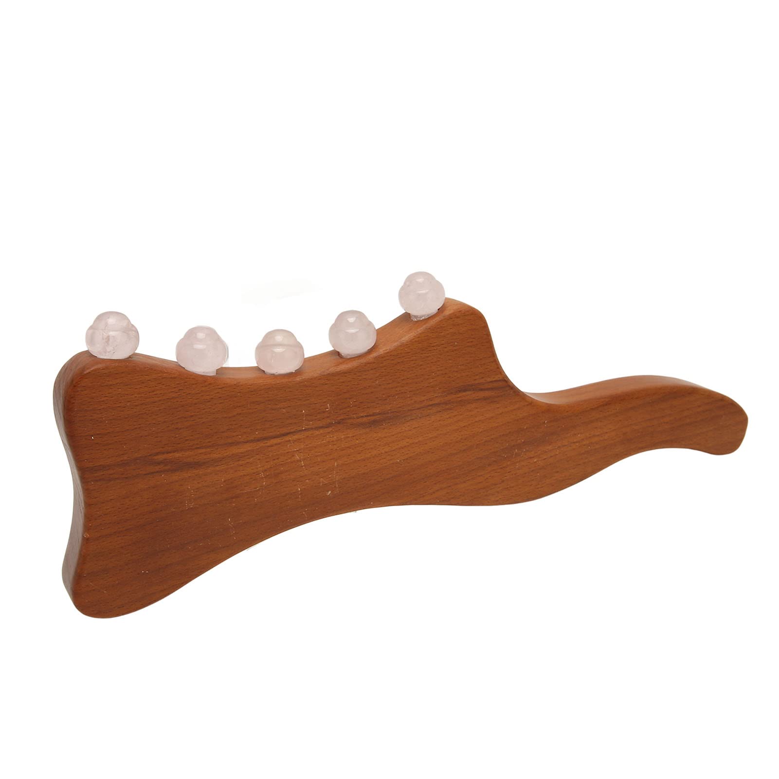 Beechwood Gua Sha Massage Stick for Pain Relief - Natural Wooden Body Scraping Tool for Back, Neck, Head, Leg & Shoulder Tension - Perfect for Home Spa, Yoga Recovery & Self-Care Routine