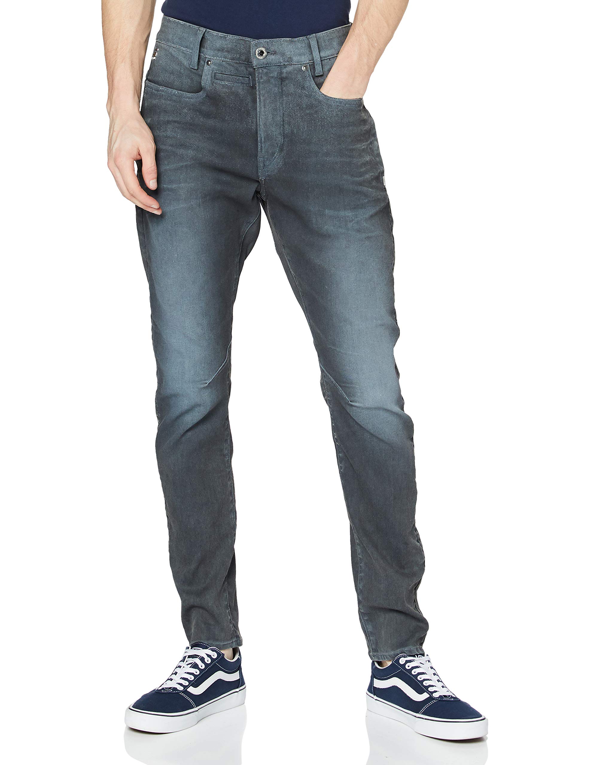 G-Star Raw Men's D-STAQ 3D Superslim Stretch Jeans | Slim Fit Denim Pants for Men | Comfortable & Stylish for Casual Wear, Office & Night Out
