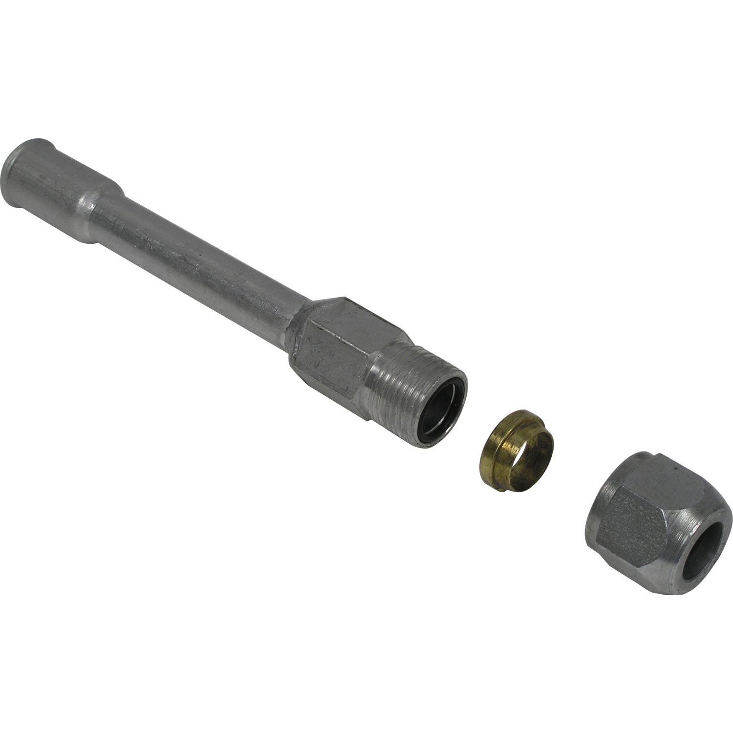 Universal Air Conditioner FT 0824C A/C Refrigerant Hose Fitting - Compatible with Most AC Units, Perfect for Auto & Home HVAC Repair and Maintenance