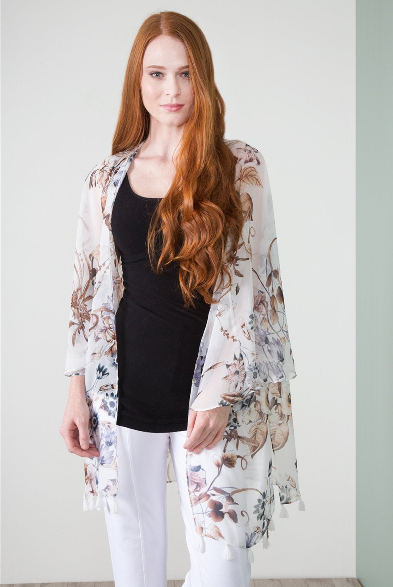 Freshly Picked Kimono - Japanese Traditional Robe for Women | Elegant Loungewear & Tea Ceremony Outfit | Perfect for Yoga, Meditation & Cultural Events