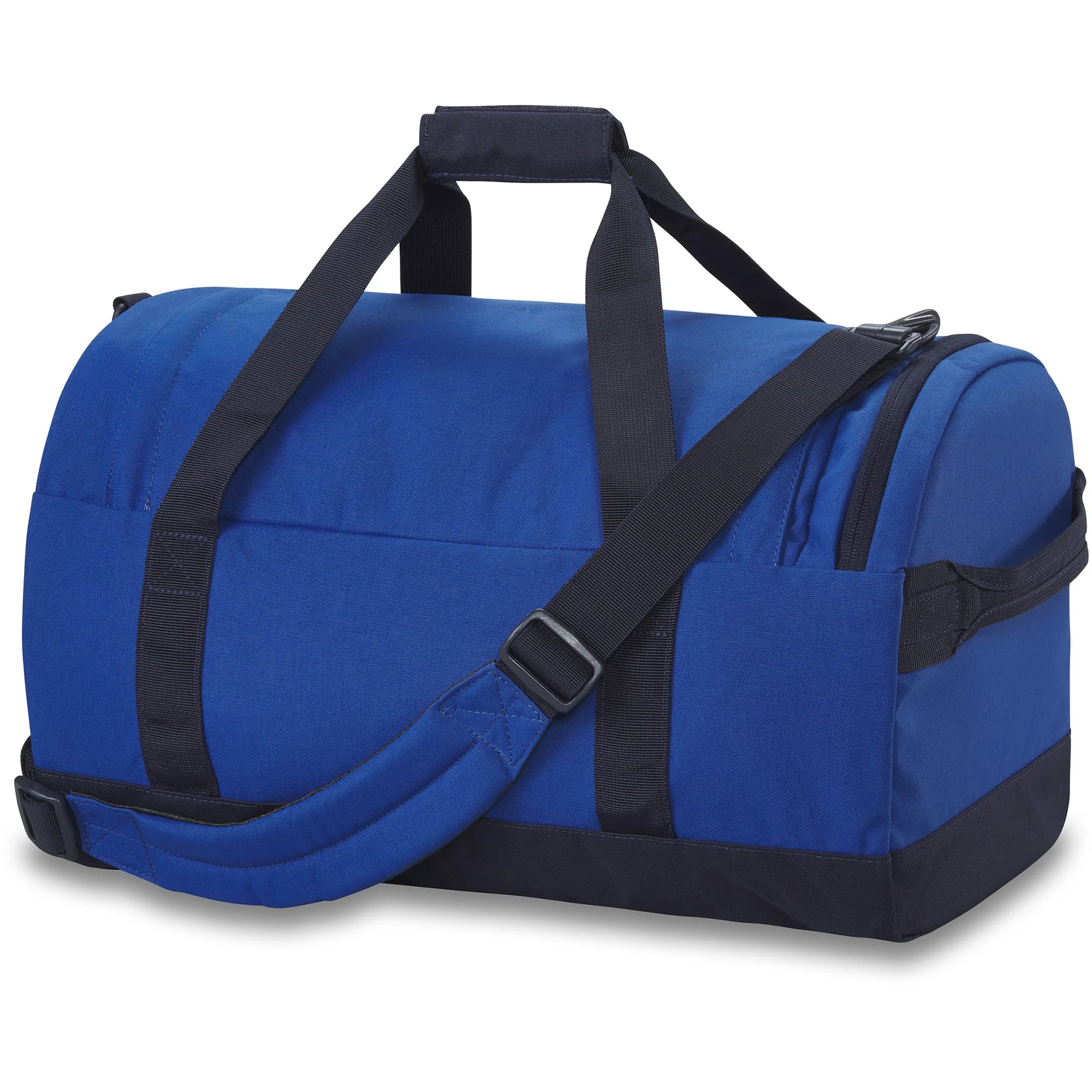Dakine EQ Duffle 35L Travel Bag - Water-Resistant Gym & Sports Duffel Backpack for Men & Women - Perfect for Workout, Gym, Travel & Weekend Getaways (Deep Blue)