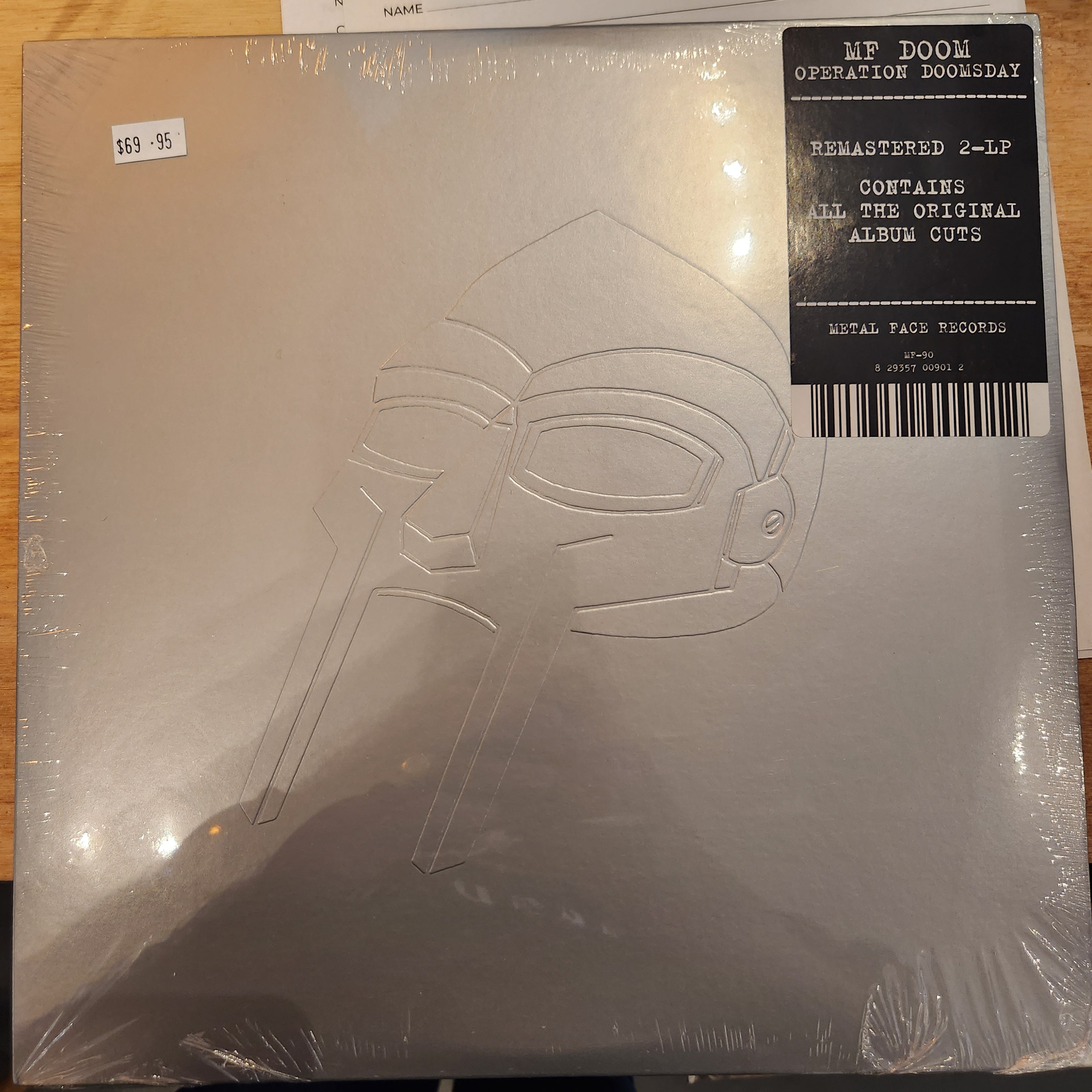MF Doom Operation Doomsday Vinyl LP Record - Limited Edition Hip Hop Album for Collectors & Music Lovers - Perfect for Home Listening, DJ Sets & Vinyl Collections