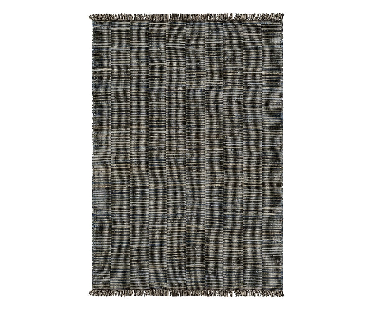 Karastan Wyatt Denim Rug - Soft & Durable Blue Denim Area Rug for Living Room, Bedroom, or Office Decor