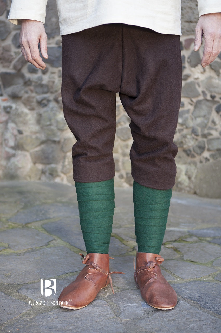 Premium Wool Thorsberg Pants in Fenris Brown - Viking-Inspired Winter Trousers for Outdoor Adventures & LARP Costumes