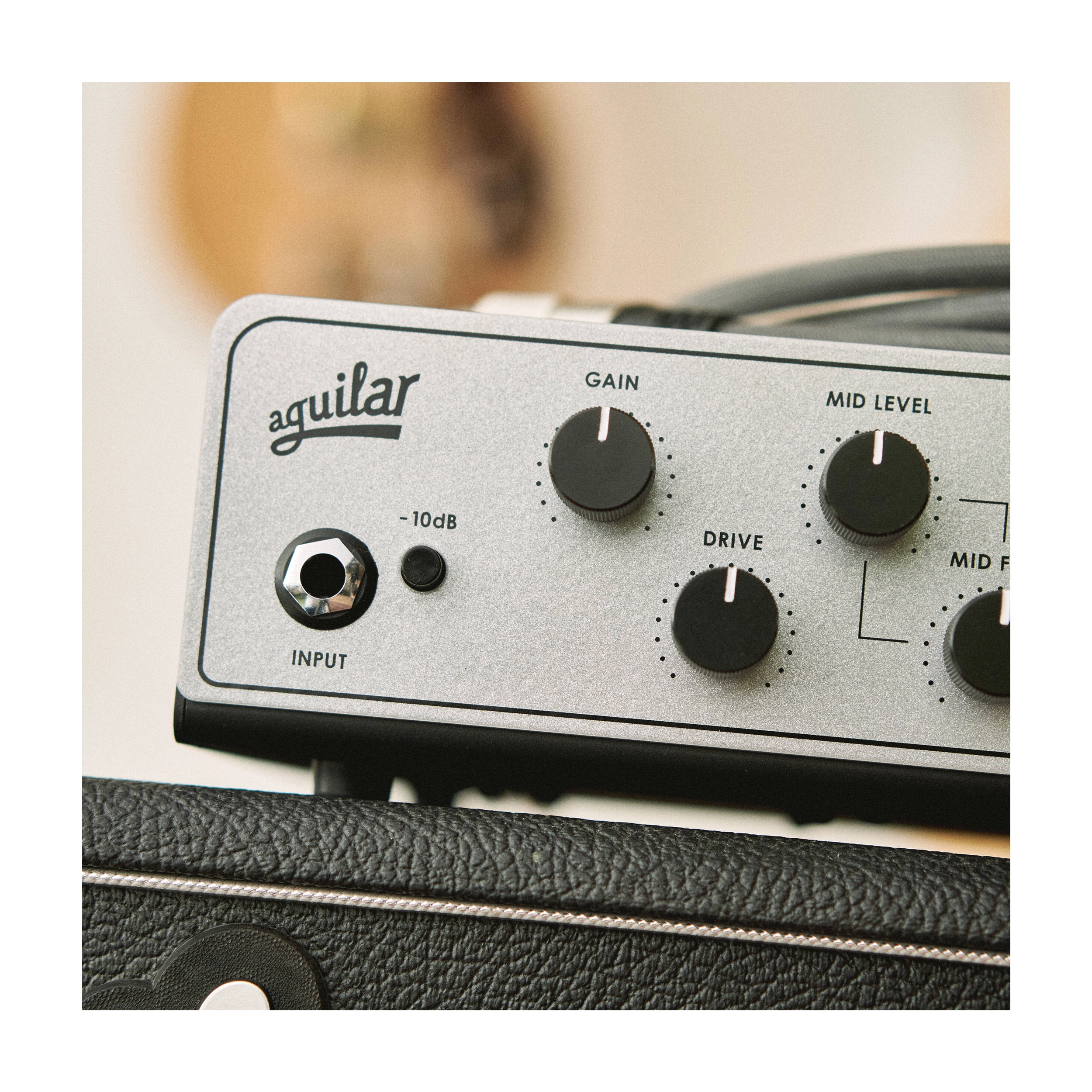 Aguilar TH700V2 Tone Hammer Gen 2 700W Bass Amp Head - Professional Bass Amplifier for Live Performances & Studio Recording