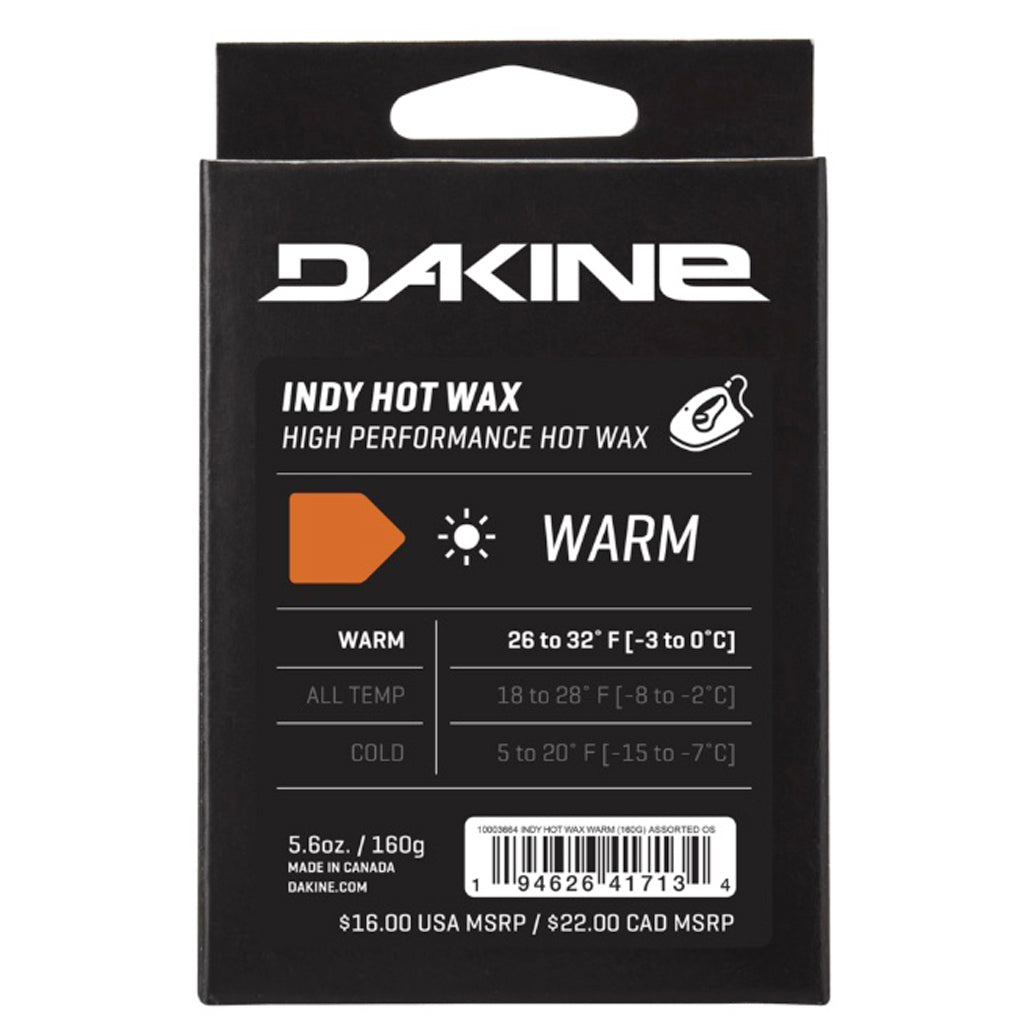 Dakine Indy Warm Wax - Premium Ski & Snowboard Wax for Cold Conditions - Perfect for Winter Sports & Outdoor Adventures