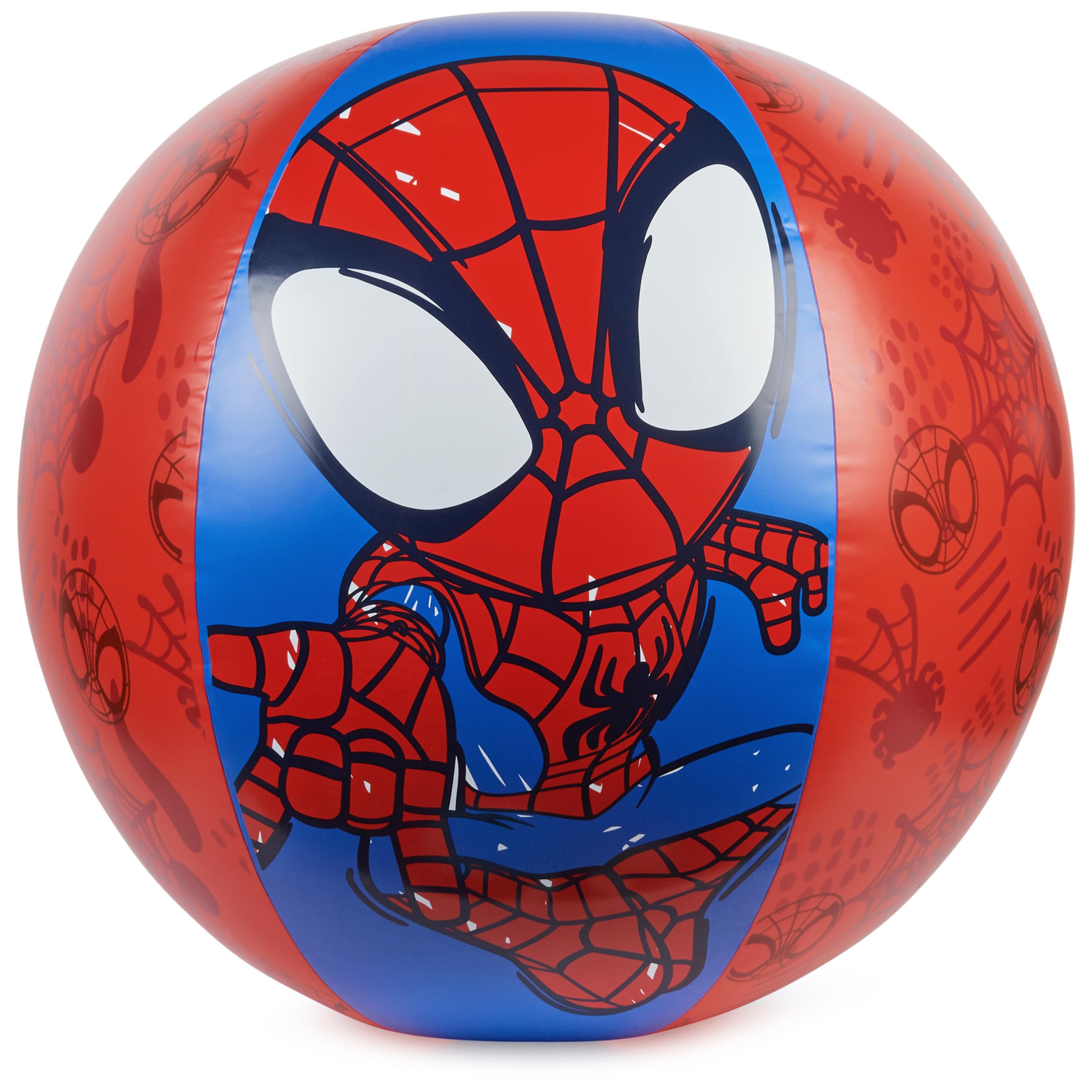 **Swimways Marvel Spiderman Giant Inflatable Beach Ball - Fun Kids Pool & Beach Toy for Ages 5+, Perfect for Swimming, Summer Parties & Outdoor Water Play**