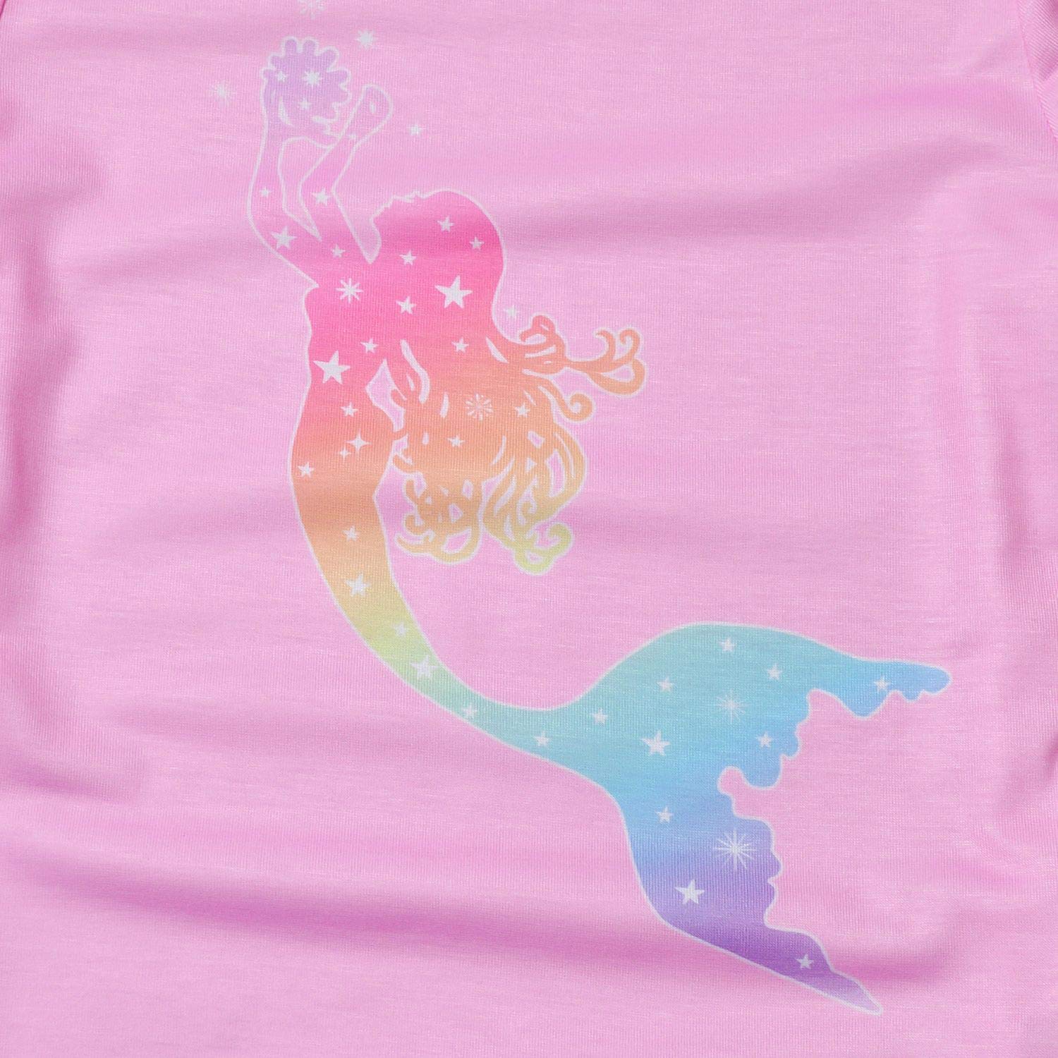 **Unicorn Pajama Set for Girls & Matching Doll Clothes - American Girl Doll Outfit | Sleepwear, Playtime & Dress-Up Fun**