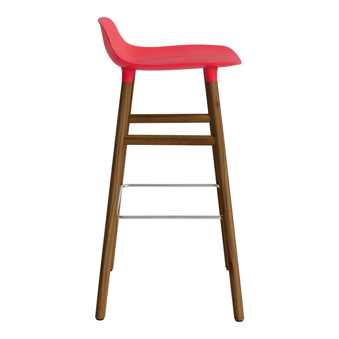 Modern Wooden Bar Stools with Sturdy Wood Legs - Perfect for Kitchen Islands, Home Bars & Dining Counter Seating