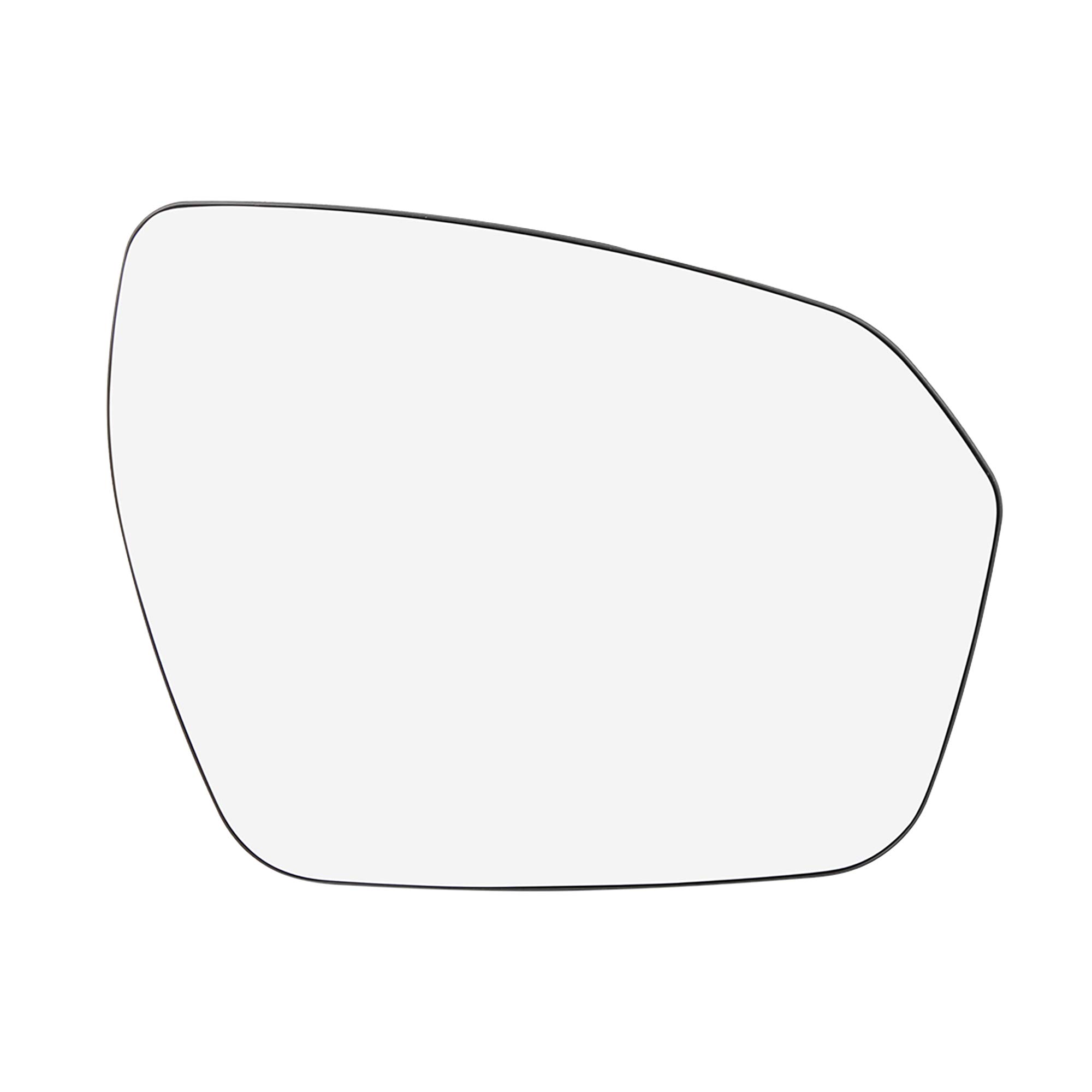 X AUTOHAUX Heated Rear View Mirror Glass with Backing Plate - Passenger Side Right for Land Rover Range Rover - Perfect for Winter Driving & Enhanced Visibility