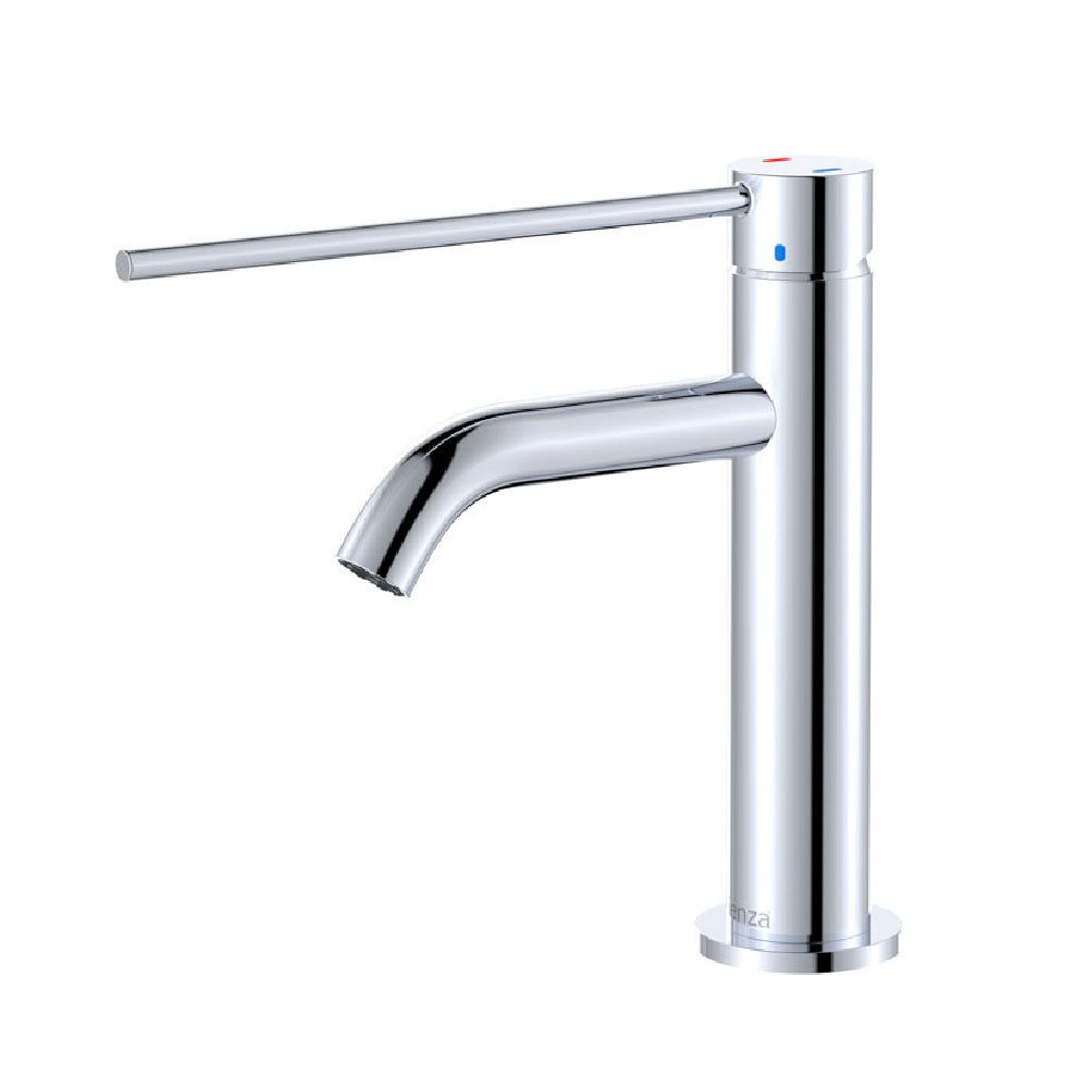 Fienza 228103D Kaya Care Basin Mixer Chrome - Premium Bathroom Faucet for Sink, Modern Chrome Finish, Easy Installation - Perfect for Home, Hotel & Commercial Use