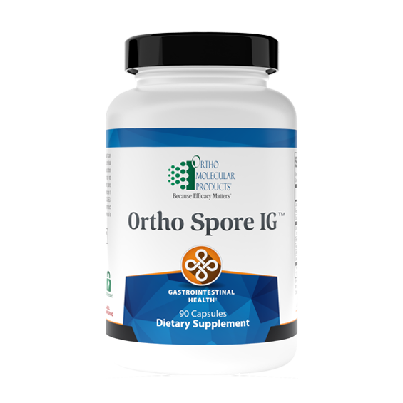 Ortho Spore IG Probiotic Supplement - 90 Capsules for Gut Health, Immune Support & Digestive Balance - Perfect for Daily Wellness & Travel
