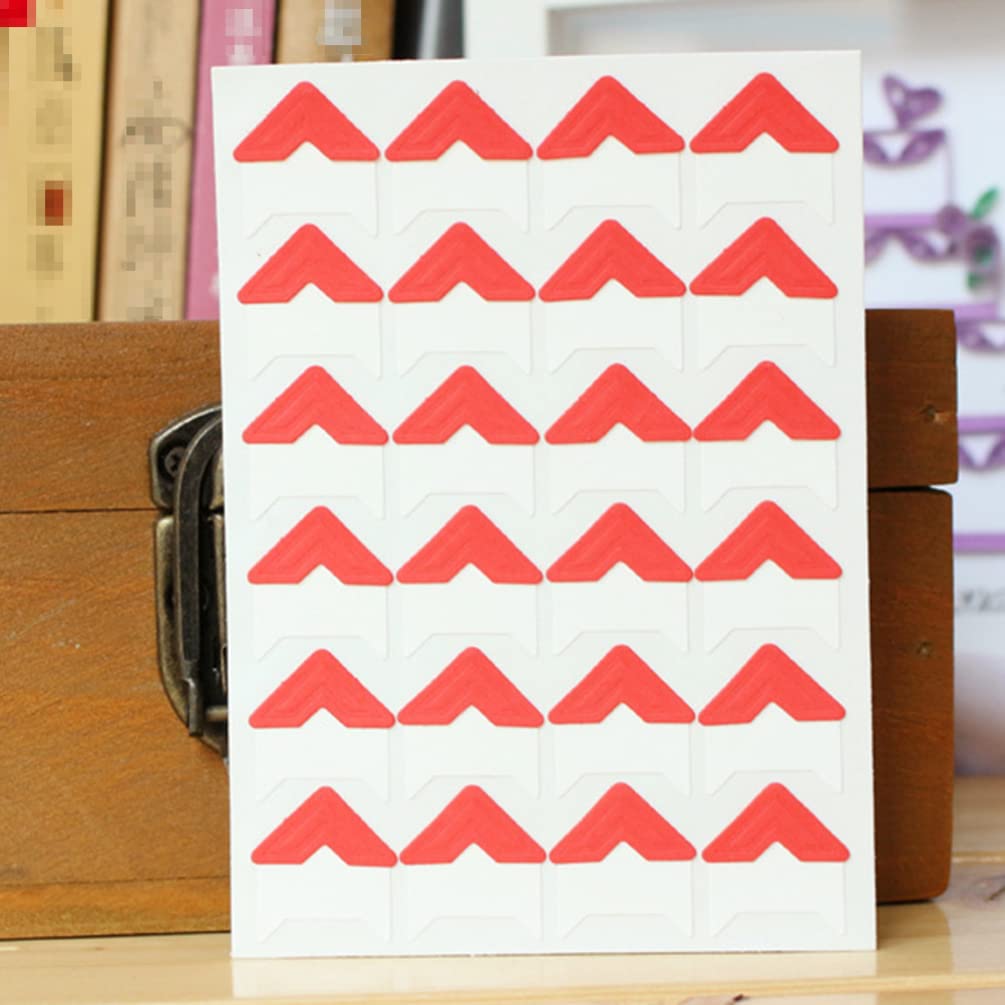 13 Sheets DIY Photo Album Accessories - Acid-Free Photo Mounting Stickers & Self-Adhesive Paper Corners for Scrapbooking, Card Making, and Memory Preservation - Perfect for Wedding Albums, Baby Books, and Craft Projects