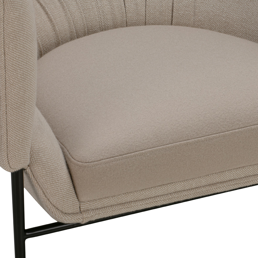 Modern Accent Lounge Chair with Collar Design - Stylish Comfort for Living Room, Bedroom, or Office - Perfect for Relaxing, Reading & Decorating Your Space
