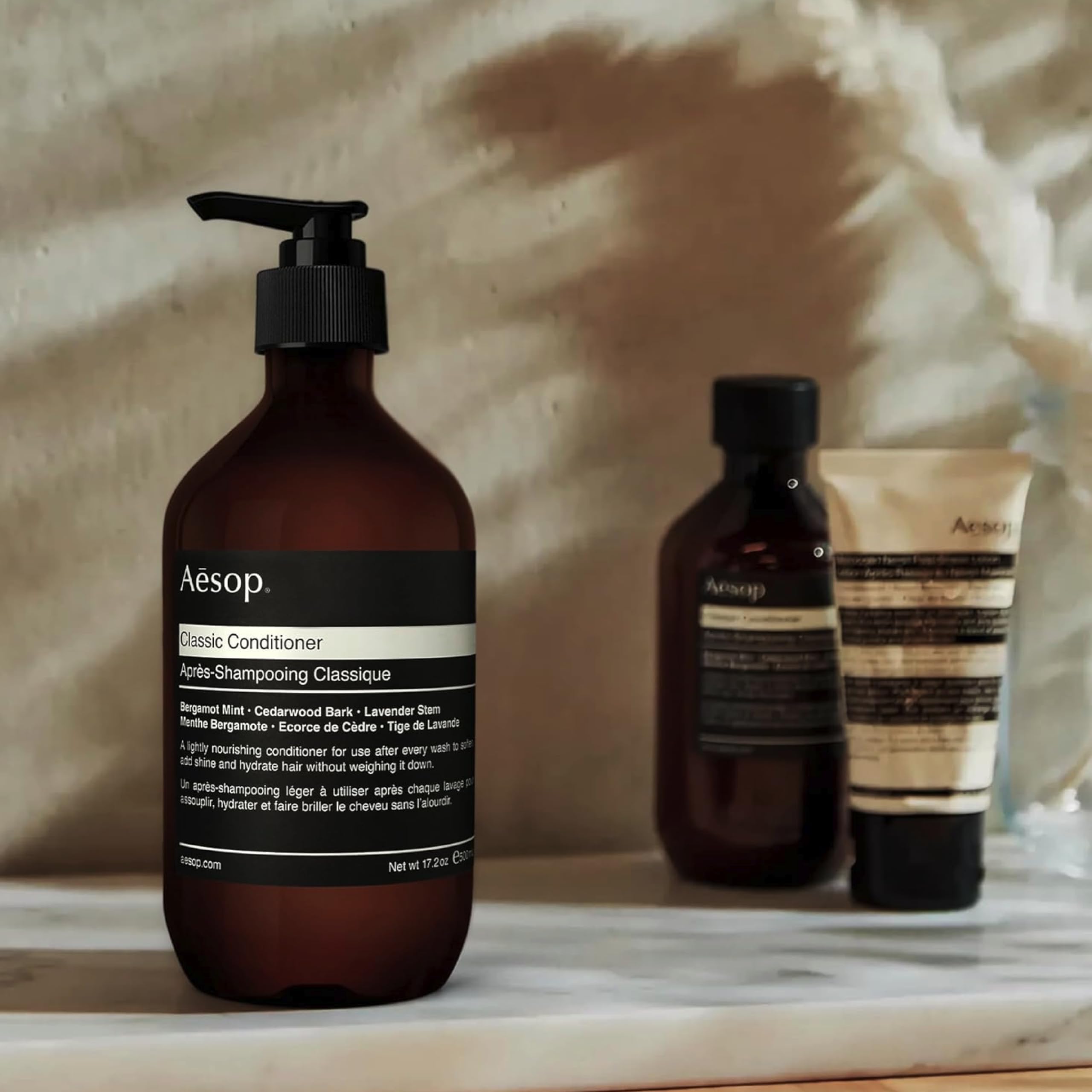 Aesop Nourishing Hair Conditioner with Amino Acids - Softens & Hydrates All Hair Types - 3.4 Oz - Perfect for Daily Use & Damaged Hair Repair