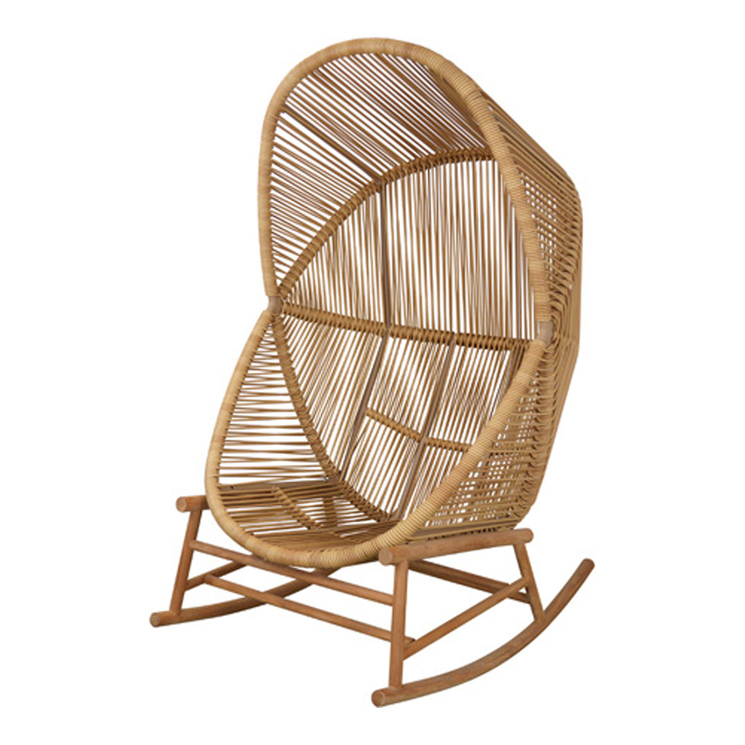 Comfortable Hive Rocking Chair - Ergonomic Design for Relaxation & Nursery - Perfect for Living Room, Bedroom, or Baby's Room