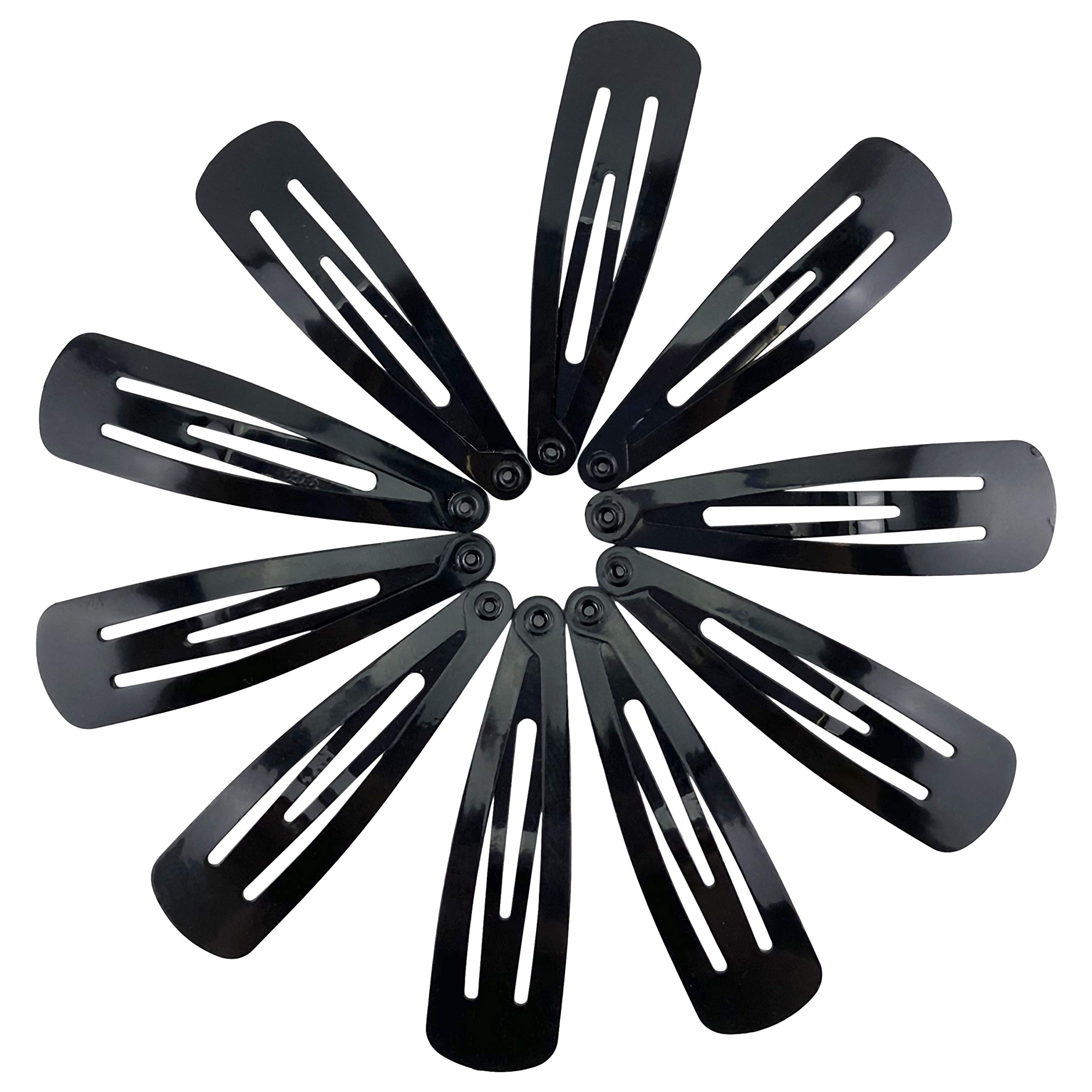 30Pcs Metal Hair Barrettes for Kids & Women - Snag-Free Snap Hair Clips, Non-Slip Lollypop Style Hair Accessories (5cm) - Perfect for Christmas Gifts, School, Parties & Daily Use