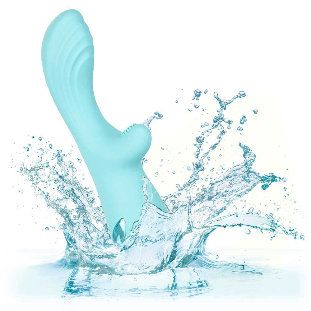 California Dreaming Catalina Climaxer Rotating Rabbit Vibrator - Powerful Dual Stimulation for Women - Perfect for Solo Play & Couples Intimacy