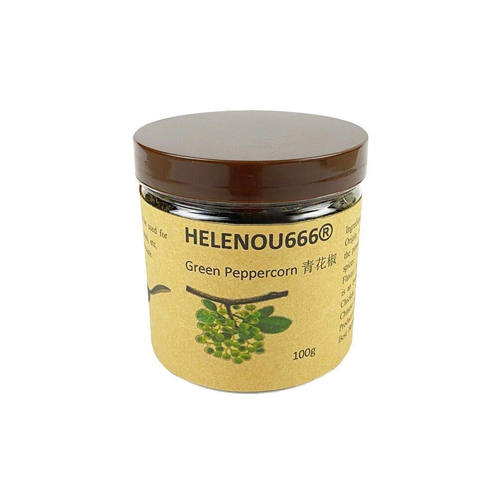 Premium Sichuan Green Peppercorns - Authentic Chinese Spice for Cooking, Hot Pot & Asian Cuisine - Gourmet Whole Peppercorns for Home Chefs & Food Enthusiasts