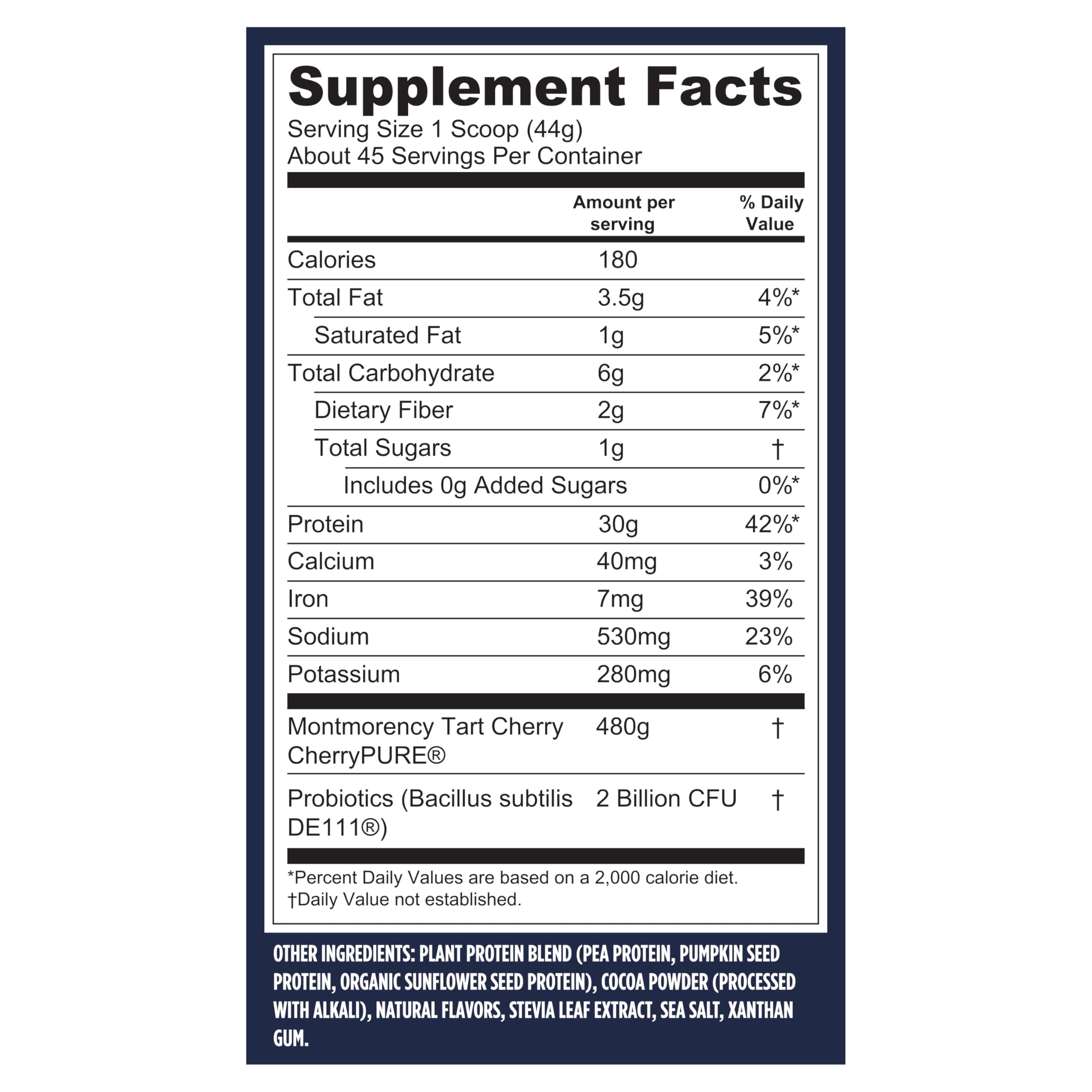 Vega Sport Premium Vegan Protein Powder - Chocolate Flavor (45 Servings, 4lbs 5.9oz) | 30g Plant-Based Protein, 5g BCAAs | Dairy-Free, Gluten-Free, Non-GMO Pea Protein for Men & Women | Ideal for Post-Workout Recovery, Muscle Building & Healthy Lifestyle (Packaging May Vary)
