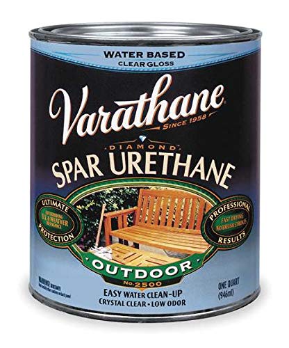 Premium Spar Urethane Clear Semi-Gloss Finish - 1 Gallon Waterproof Wood Sealer for Outdoor Furniture, Decks & Boats - UV Resistant Protective Coating