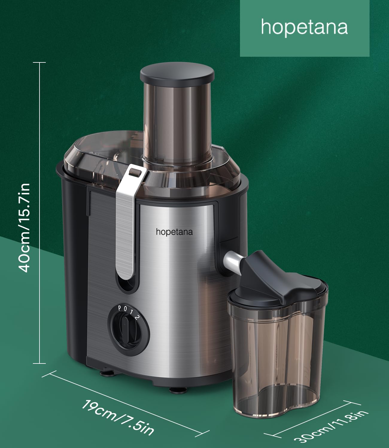 800W High-Speed Centrifugal Juicer with 3.2