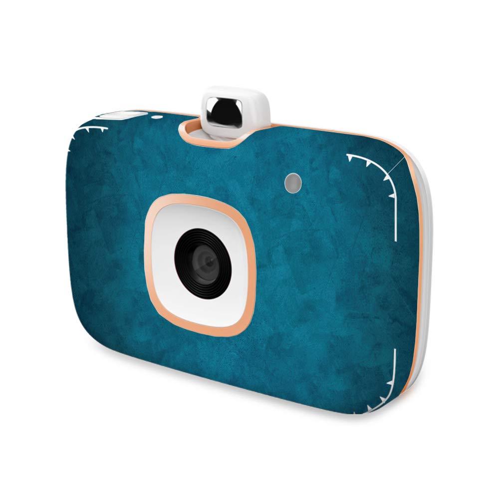 MightySkins Protective Vinyl Decal Wrap Cover for HP Sprocket 2-in-1 Photo Printer - Blue Strokes Design | Durable, Customizable Skin | Easy to Apply & Remove | Made in USA | Perfect for Home, Office & Travel Use