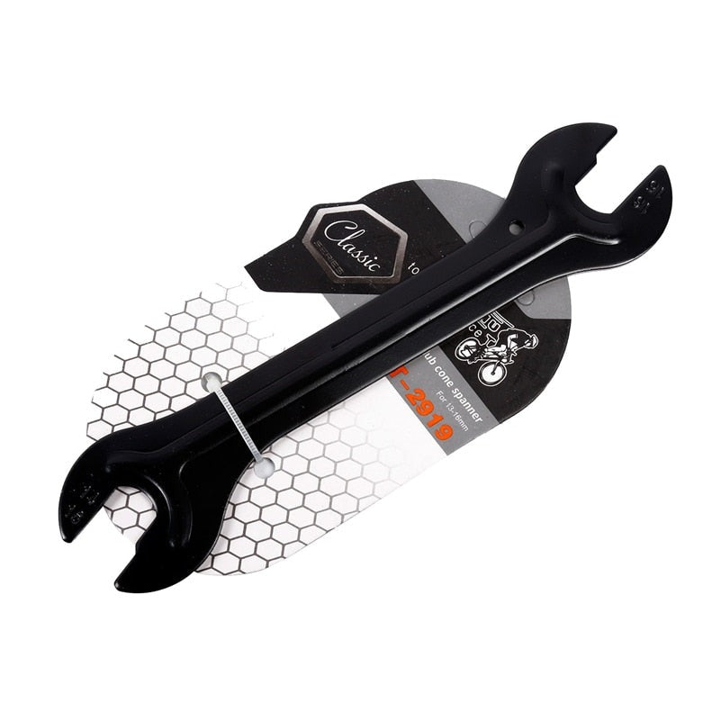 13/15mm & 14/16mm Carbon Steel Bicycle Hub Cone Spanner - Professional MTB Bike Repair Tool for Cycling Maintenance | Perfect for Wheel Bearing Adjustment and Headset Servicing