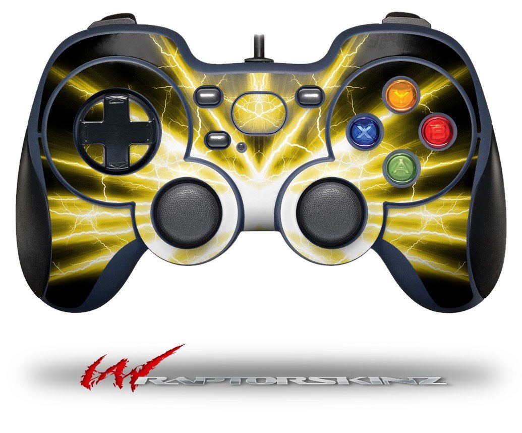 Yellow Decal Skin for Logitech F310 Gamepad - Gaming Protection
