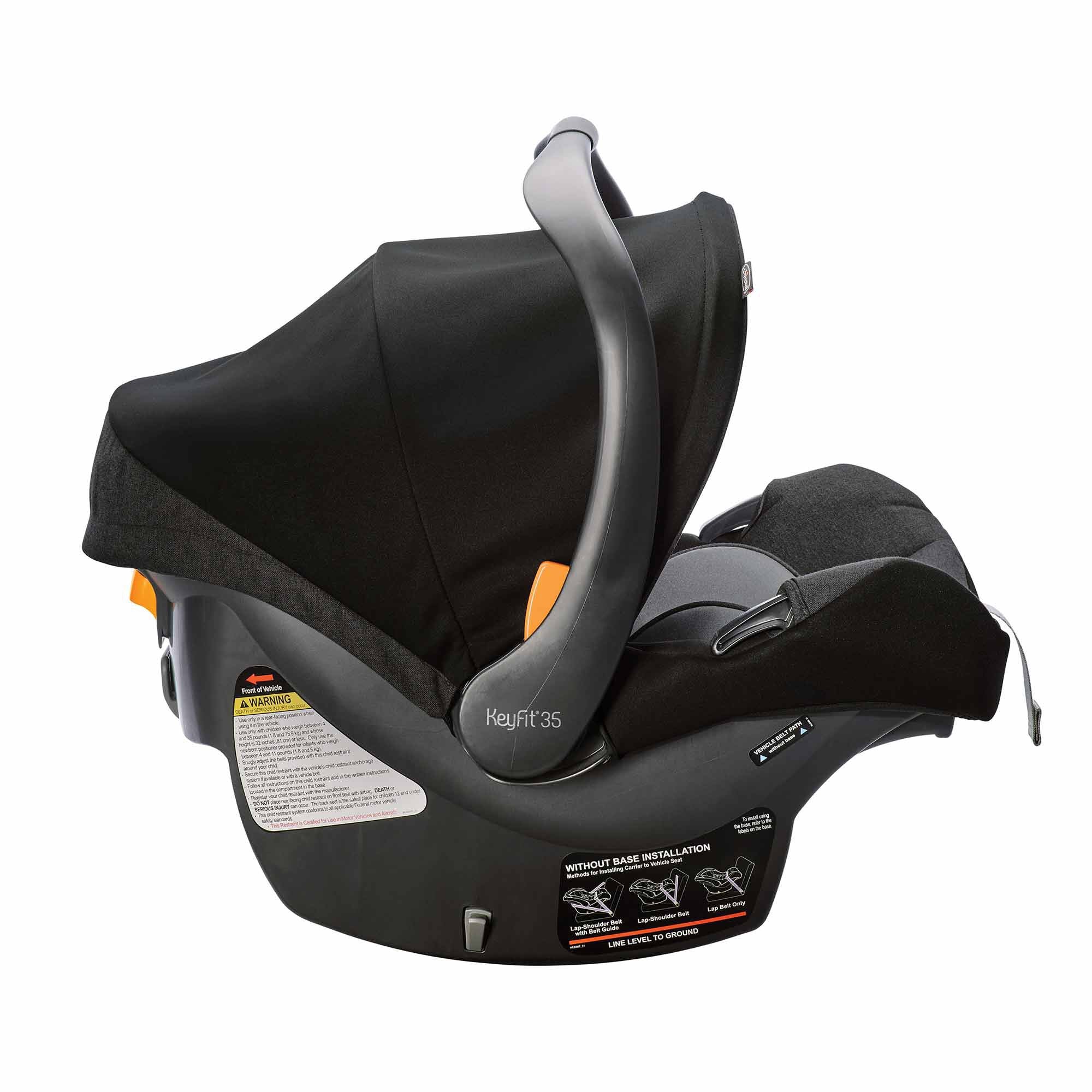 Chicco KeyFit 35 Infant Car Seat - Lightweight & Safe Baby Car Seat for Newborns to 35 lbs | Perfect for Travel, Shopping & Daily Commutes