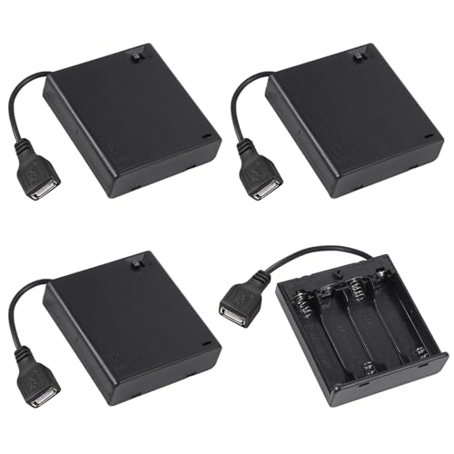 4pcs 4AA USB