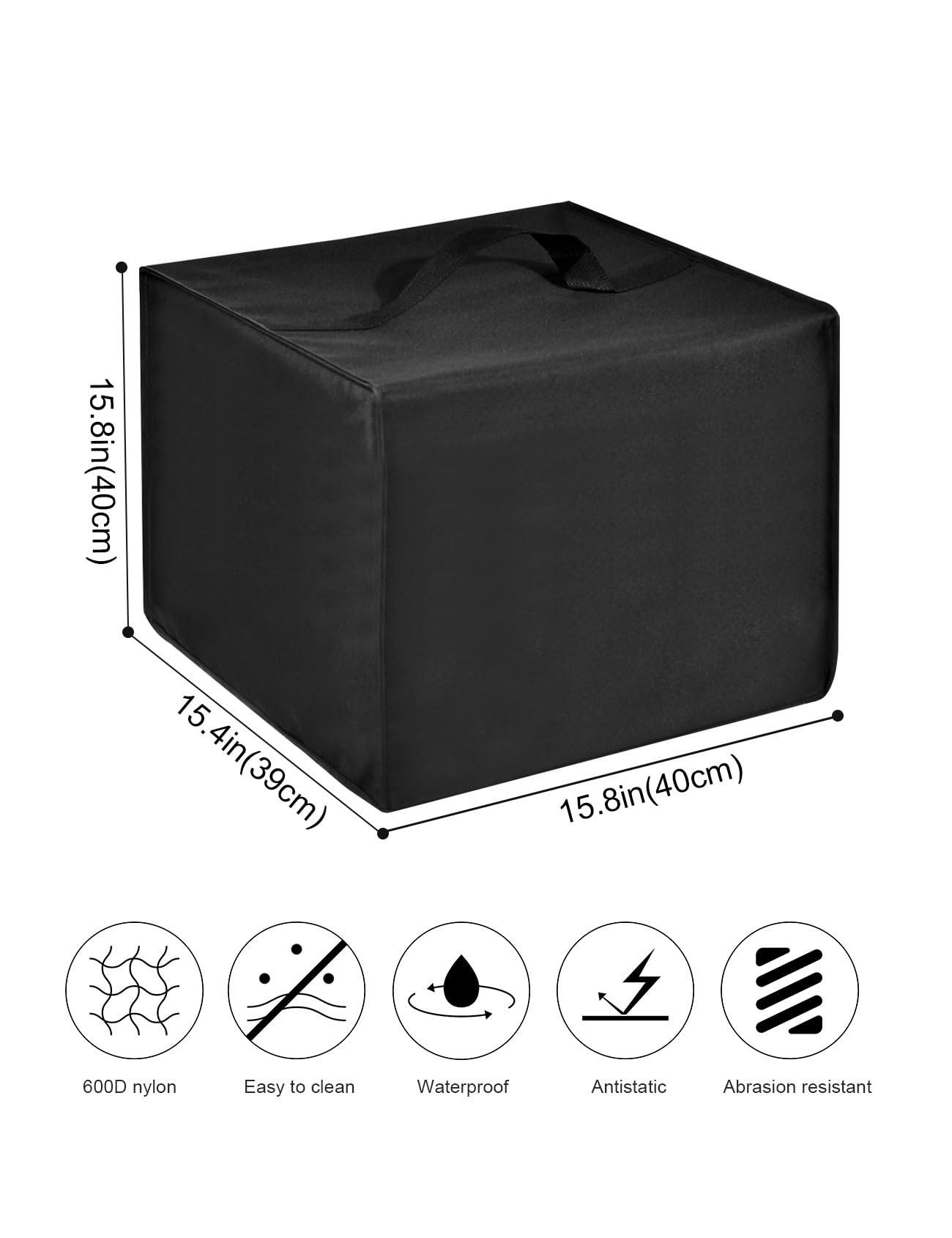 Premium Heat-Resistant Waterproof Espresso Machine Cover - Compatible with Breville BES870XL, BES880BSS, BES876BSS | Heavy Duty Stainless Steel Coffee Maker Protection | Perfect for Home & Cafe Use