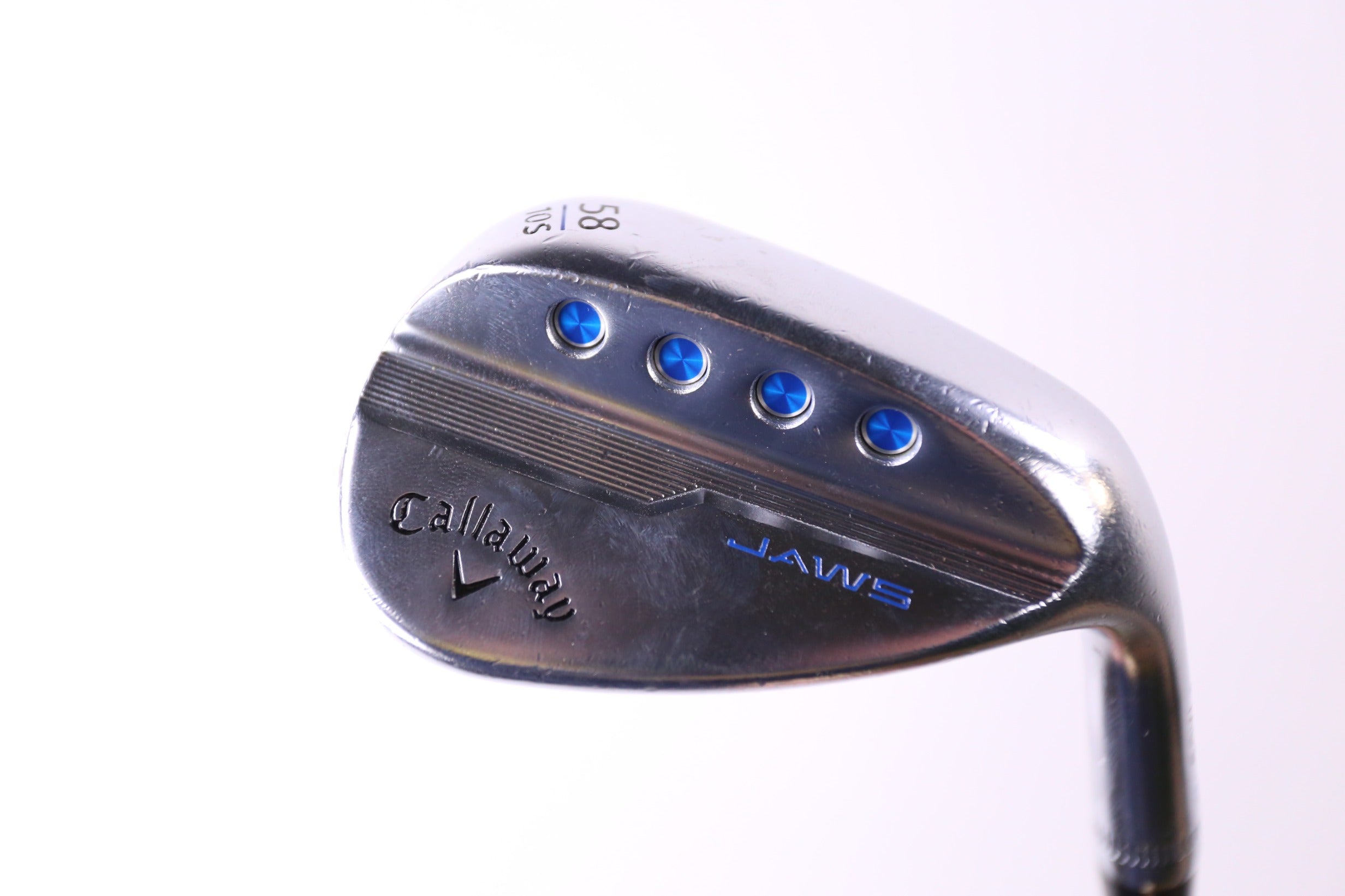 Used Callaway MD5 JAWS Chrome Lob Wedge - Right Handed 58° Stiff Flex Golf Club for Short Game & Bunker Shots