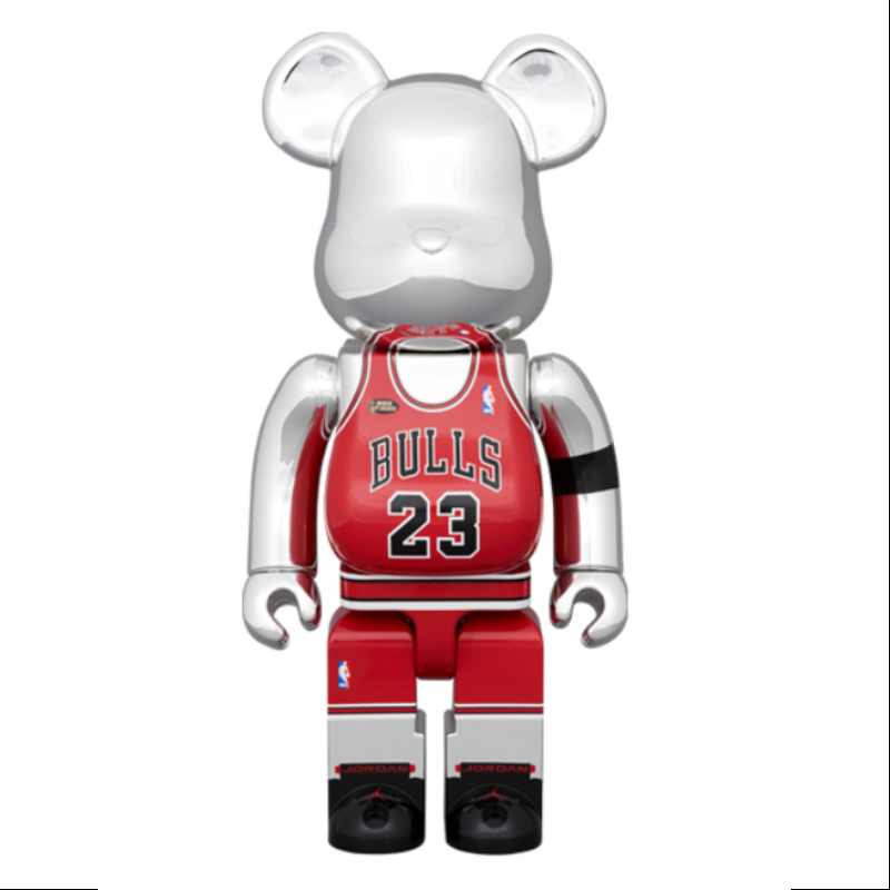 Be@rbrick Michael Jordan 1998 Last Shot 400% & 100% Limited Edition Collectible Figure - Perfect for NBA Fans, Sneakerheads, and Toy Collectors