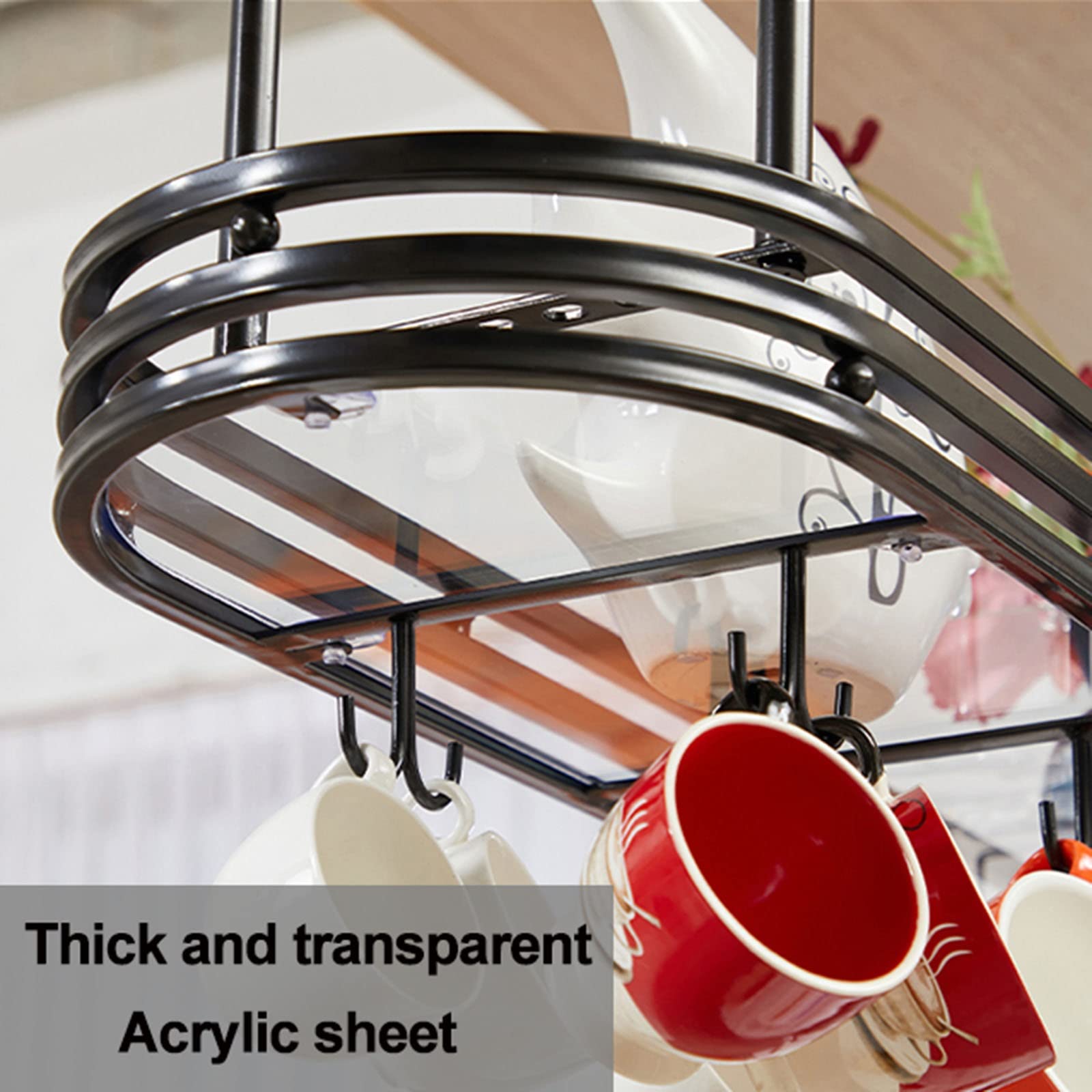Adjustable Height Ceiling Wine Glass Rack - 31