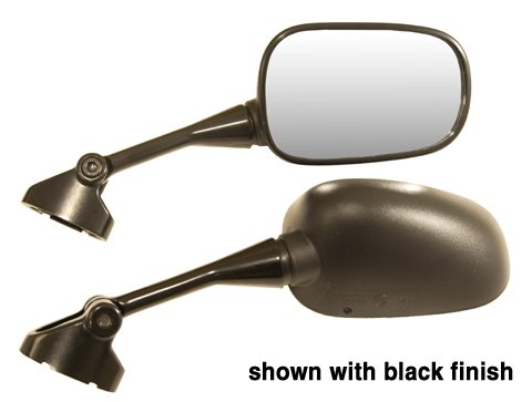 EMGO 20-37353-AD Right Side Mirror for 2002-2009 Honda VFR800 Motorcycle - Perfect for Replacement & Enhanced Visibility on the Road