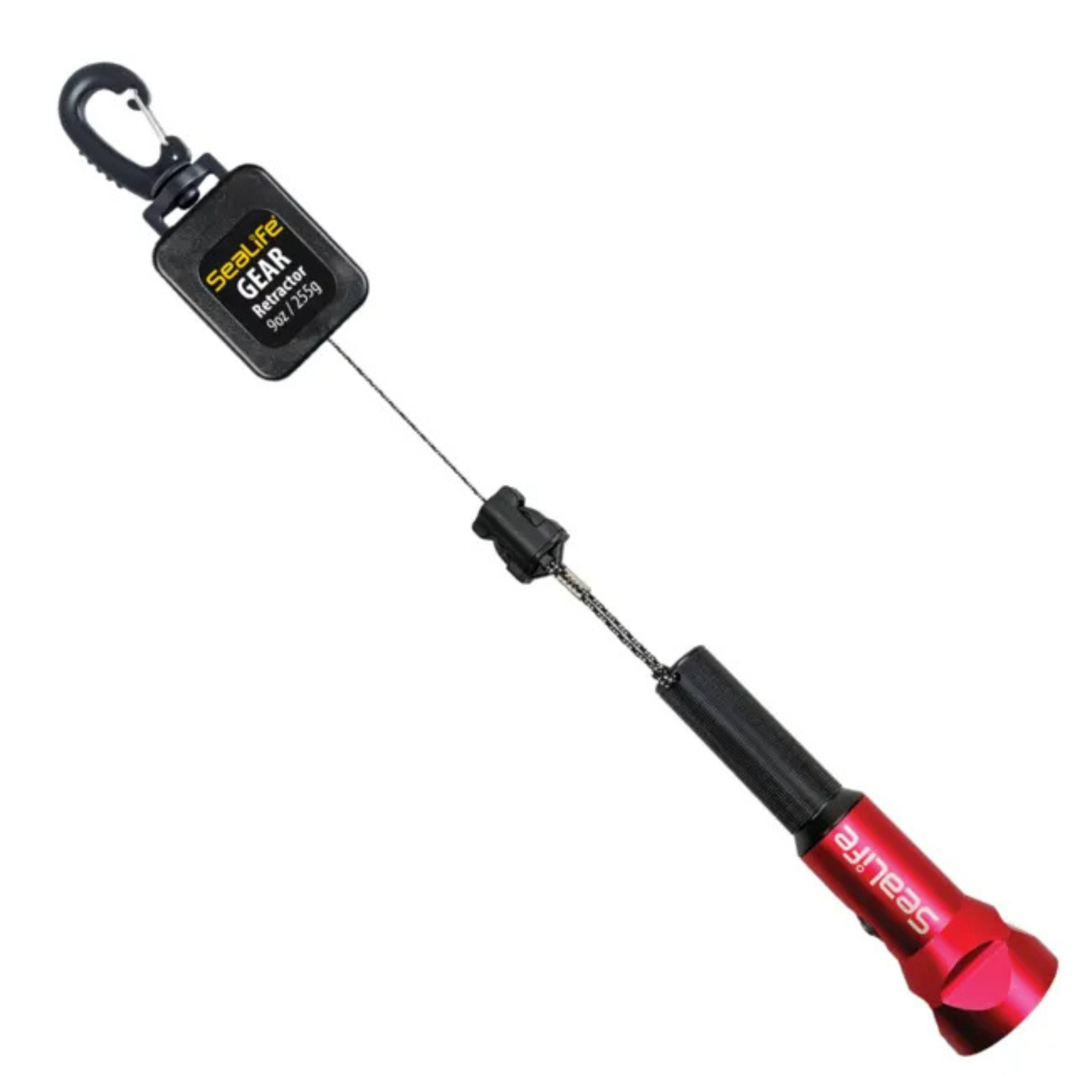 SeaLife Compact Underwater Retractor - Durable Scuba Diving Gear for GoPro & Camera Accessories | Perfect for Snorkeling, Underwater Photography & Marine Exploration