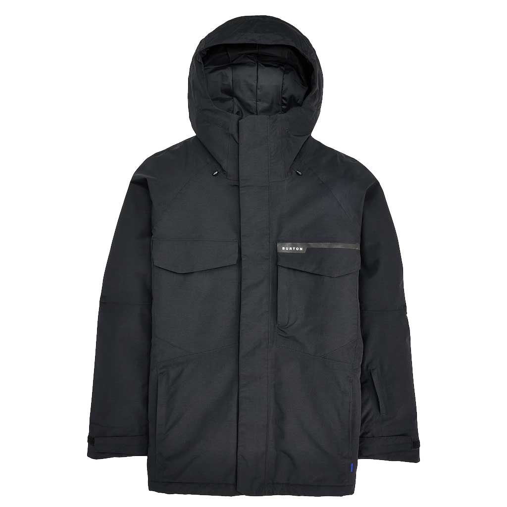 Burton 24/25 Covert 2.0 Jacket - Waterproof Snowboard Jacket for Men & Women | True Black | Ideal for Skiing, Snowboarding & Winter Outdoor Activities