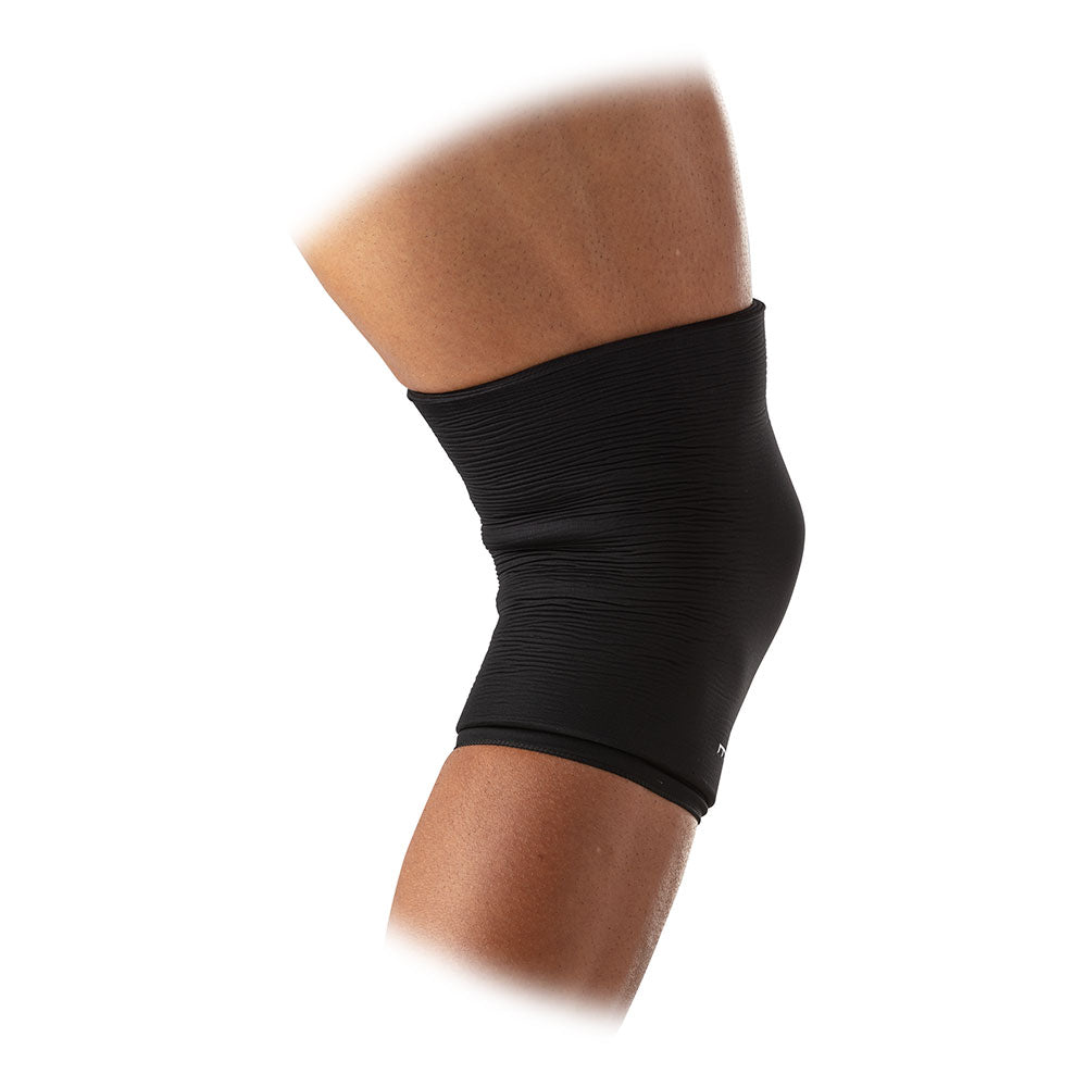 Flexible Ice Therapy Knee & Thigh Compression Sleeve for Pain Relief - Cold Pack Support for Sports Injuries, Arthritis & Post-Surgery Recovery - Perfect for Athletes, Runners & Active Lifestyles