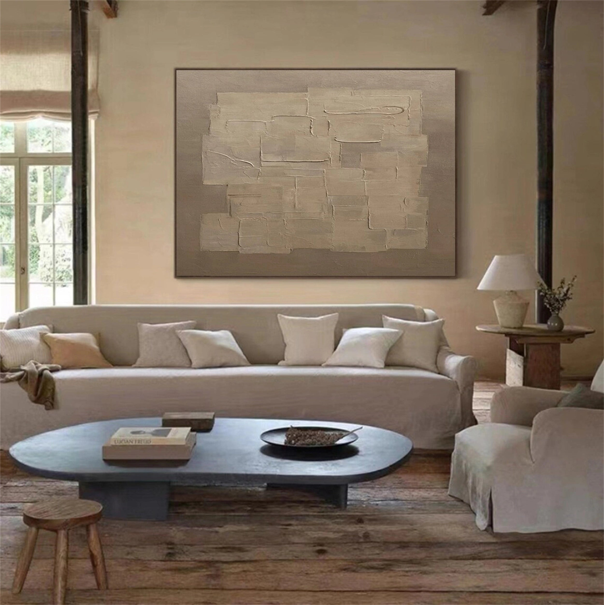 Abstract Tranquility Wall Art Print #WS112 - Modern Home Decor for Living Room, Bedroom & Office