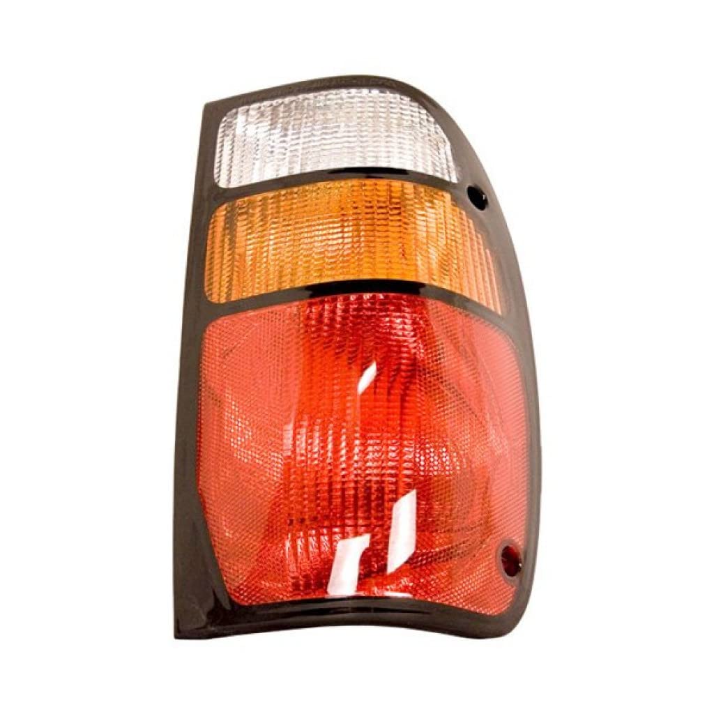 Mazda B2500 B3000 B4000 1999-2000 Tail Light Assembly Pair - Driver & Passenger Side - CAPA Certified - Replacement for MA2800108, MA2801108, ZZM051160, ZZM051150 - Perfect for Truck Restoration & Night Driving Safety