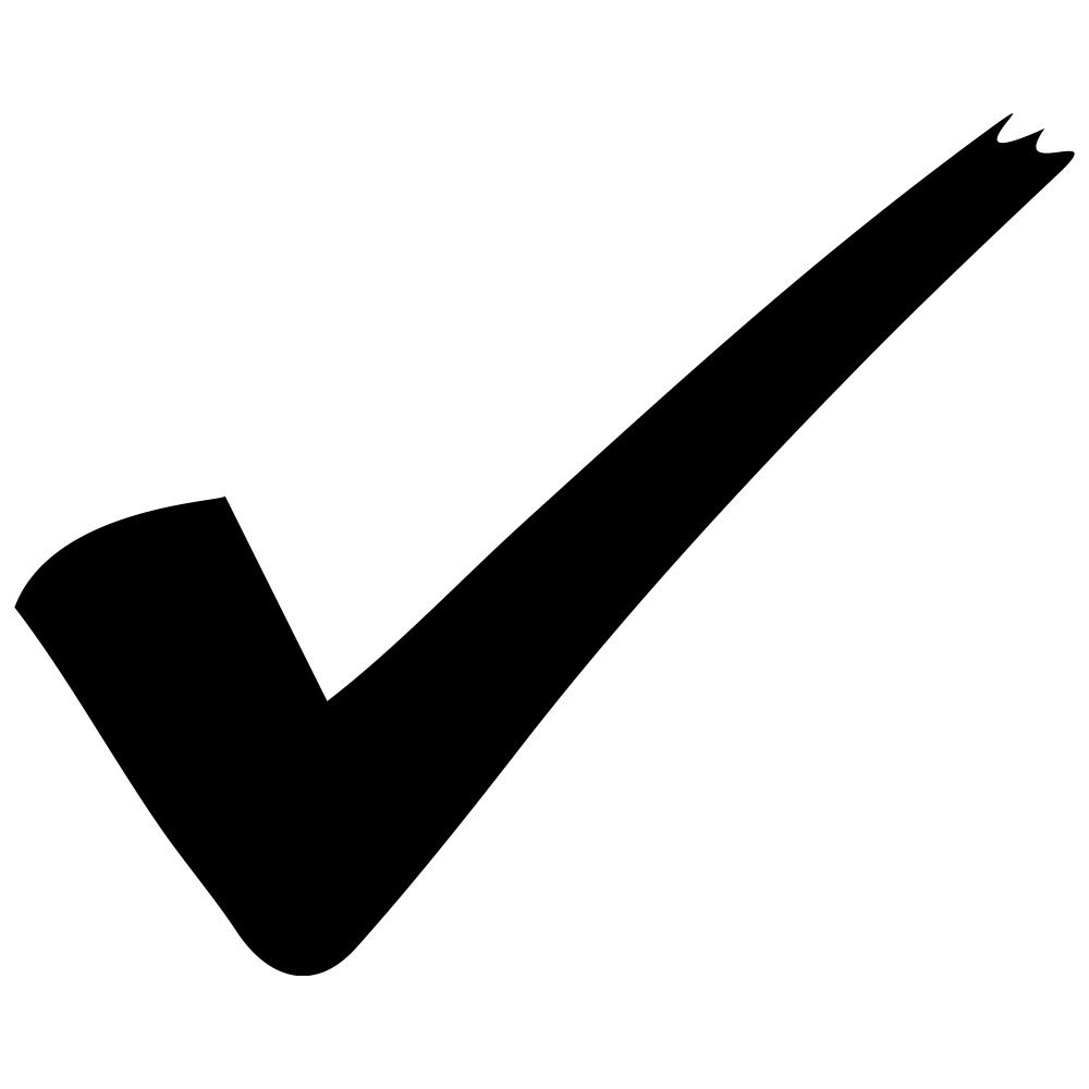 Self-Inking Check Mark Office Stamp - Durable Rubber Stamp for Documents, Forms & Receipts | Perfect for Business, School & Home Office Use