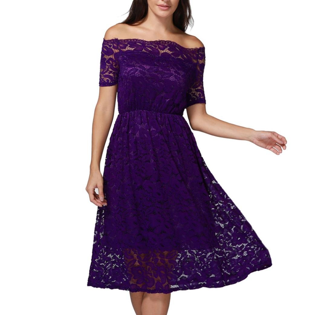 FORUU Women's Lace Wedding Dress - Elegant Bridesmaid & Prom Gown for Special Occasions | Perfect for Weddings, Parties & Formal Events