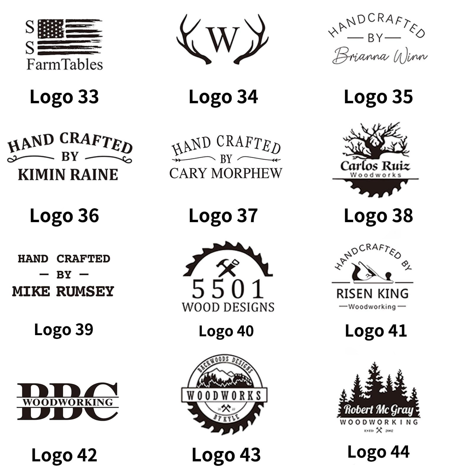 Custom Branding Iron for Wood - Personalized Wood Burning Stamp with Logo for Wood, Leather & Meat - 1.5 Inch Heat Stamp - Perfect for DIY Crafts, Wedding Gifts & Handmade Designs - Great for Woodworking, Leather Crafting & BBQ Branding