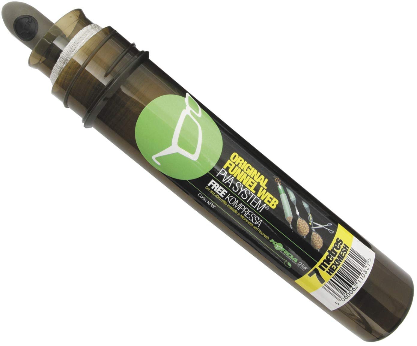 Korda Funnel Web System 7m PVA Bait Bag - Premium Carp Fishing Bait Mesh for Long Distance Casting | Perfect for Lake, River & Competition Fishing