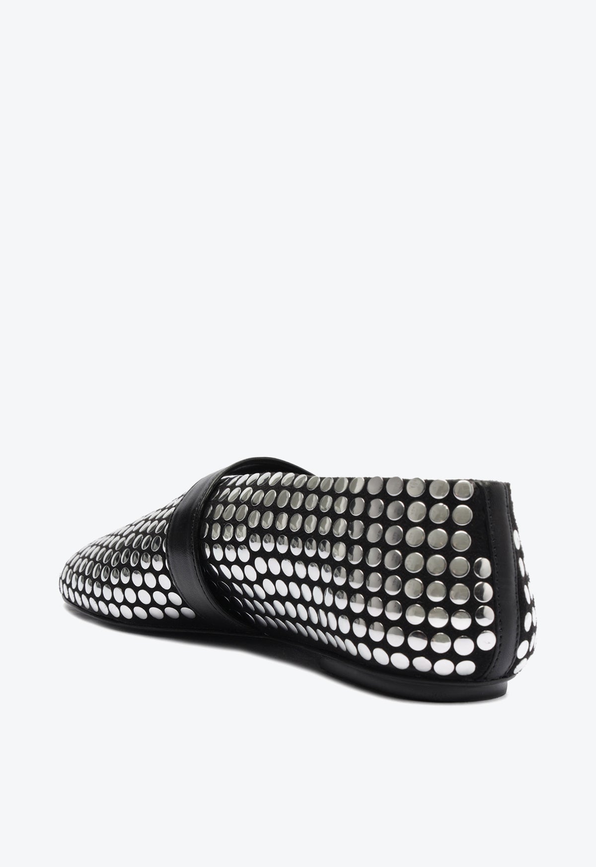 Eiza Studs Ballet Flats for Women - Comfortable & Stylish Pointed Toe Ballerina Shoes | Perfect for Work, Office, and Casual Outfits