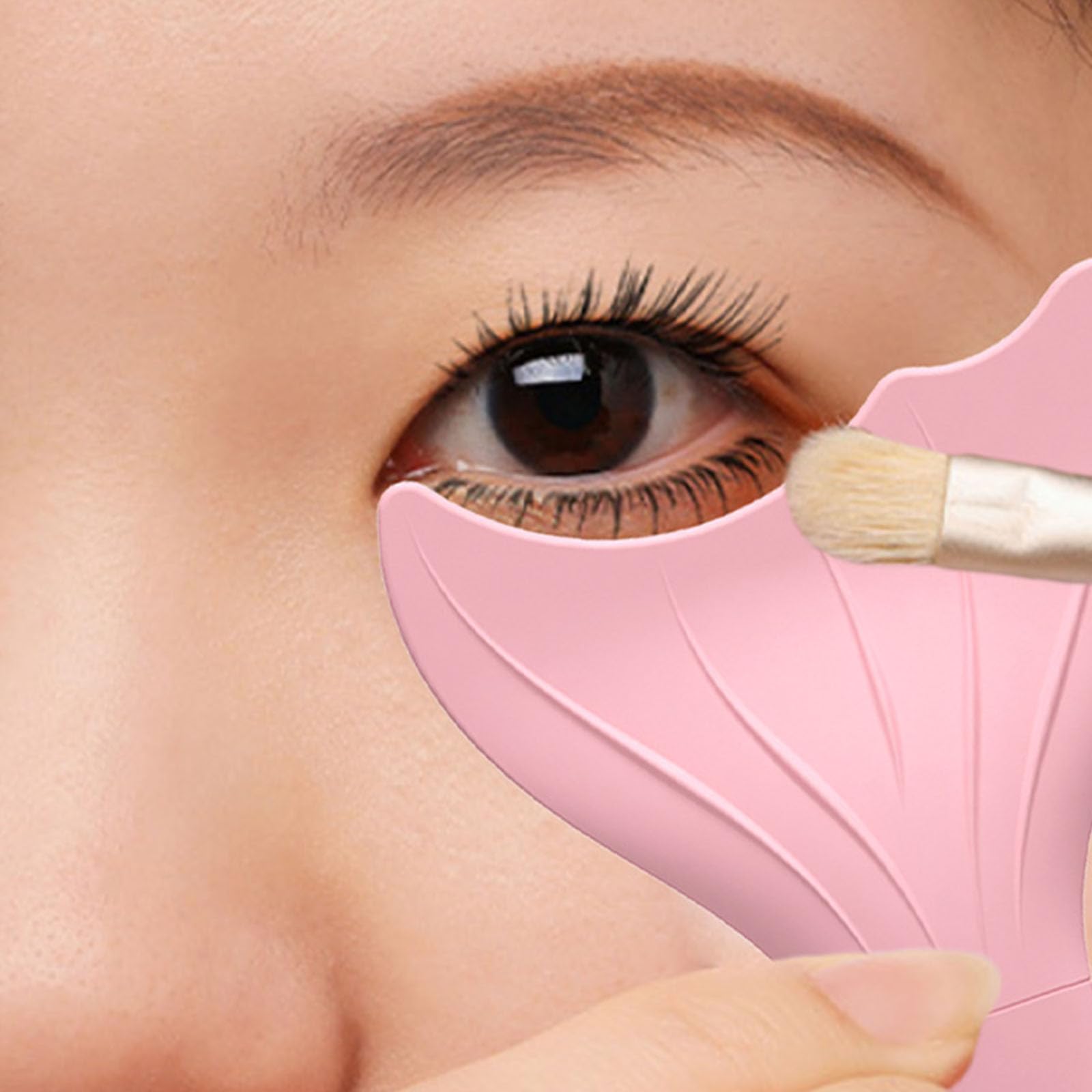 Waterproof Silicone Eyelash Mascara Guard & Applicator Guide with Comb - Perfect for False Lashes Application & Makeup Practice - Ideal for Beginners, Professionals & Home Beauty Care