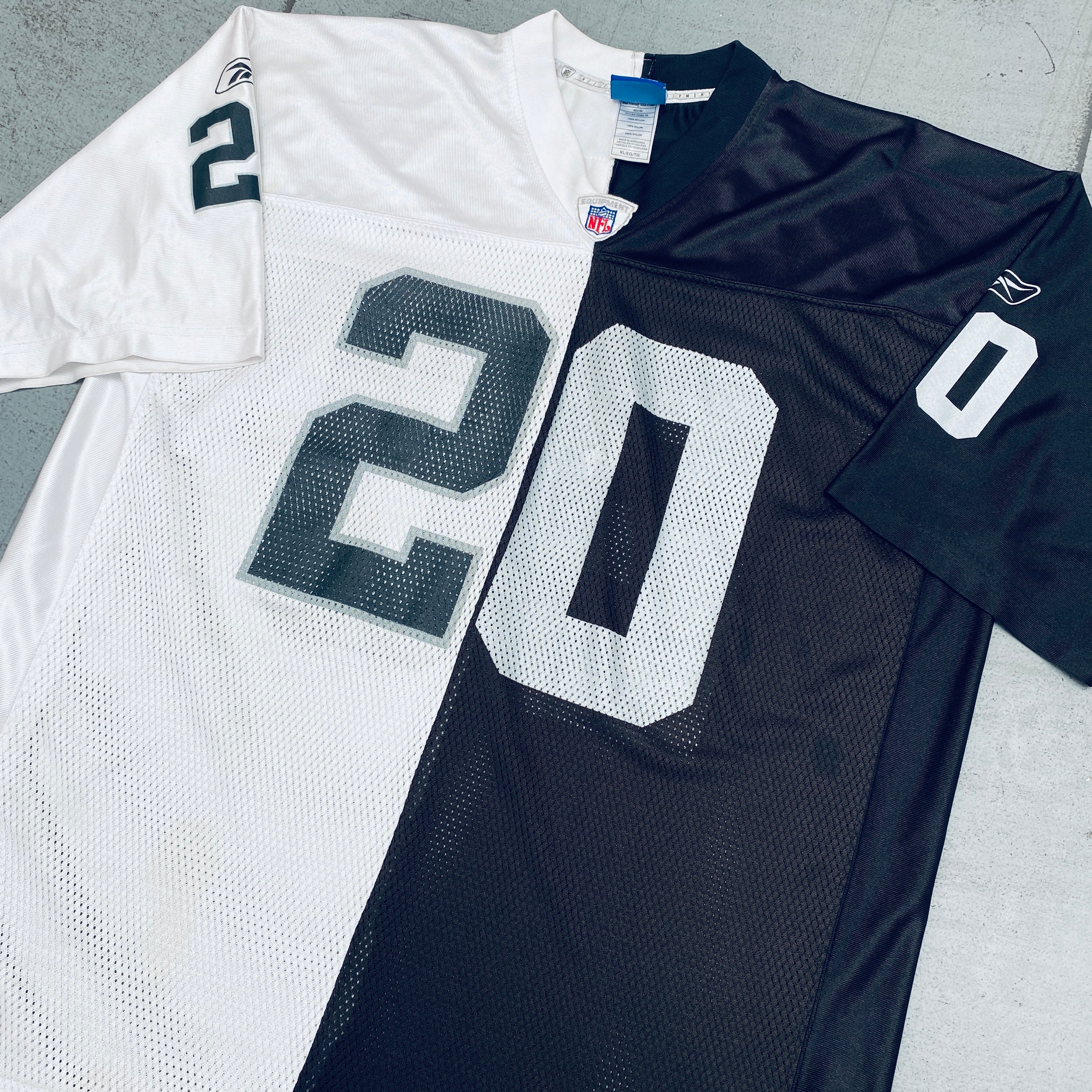Oakland Raiders Darren McFadden 2011-2012 Split Jersey Size XL - Authentic NFL Football Jersey for Fans, Game Day Outfits & Sports Memorabilia Collection