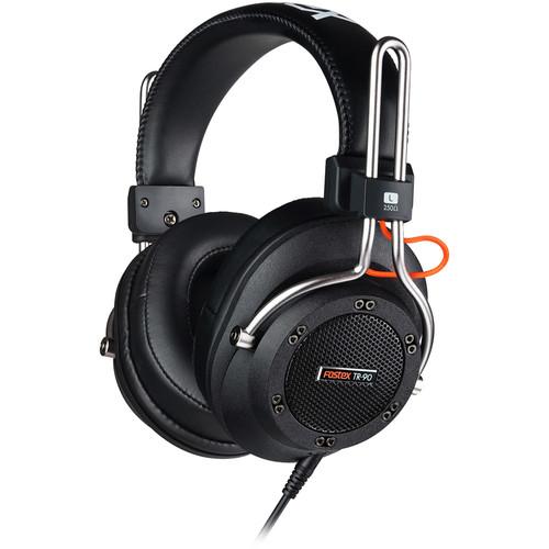 Fostex TR-90 Professional Studio Headphones - Semi-Open Back, 80 Ohm Impedance for Recording, Mixing & Music Production | High-Quality Audio for Home & Studio Use