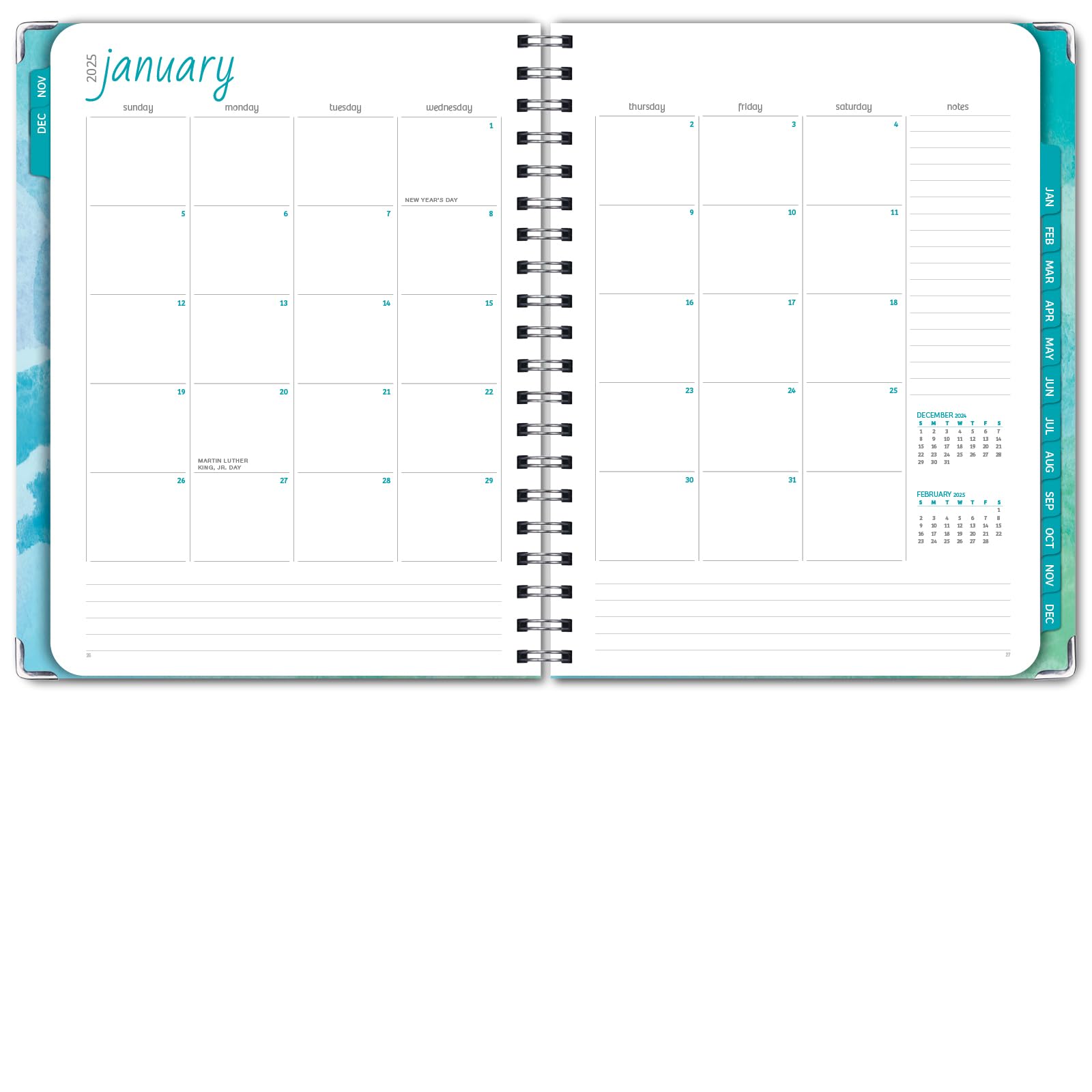 2025 Hardcover Planner 8.5